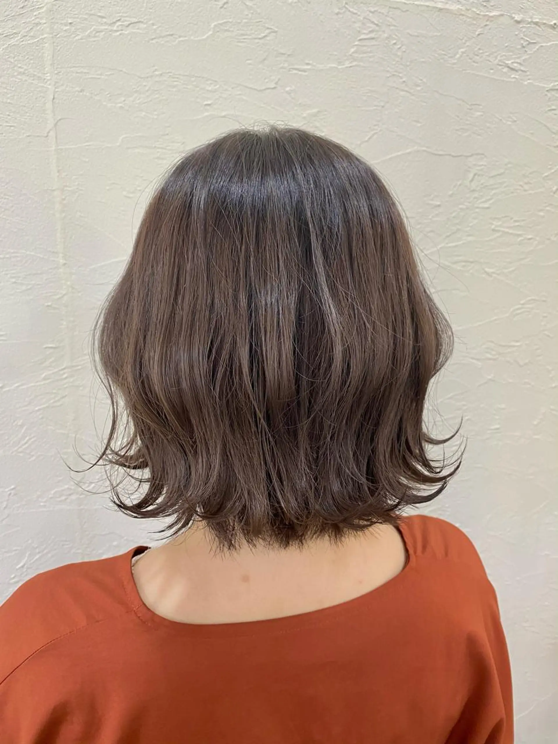 ミディアム カラー ヘアカラー トリートメント ENIF ヤマグチアツコのヘアスタイル