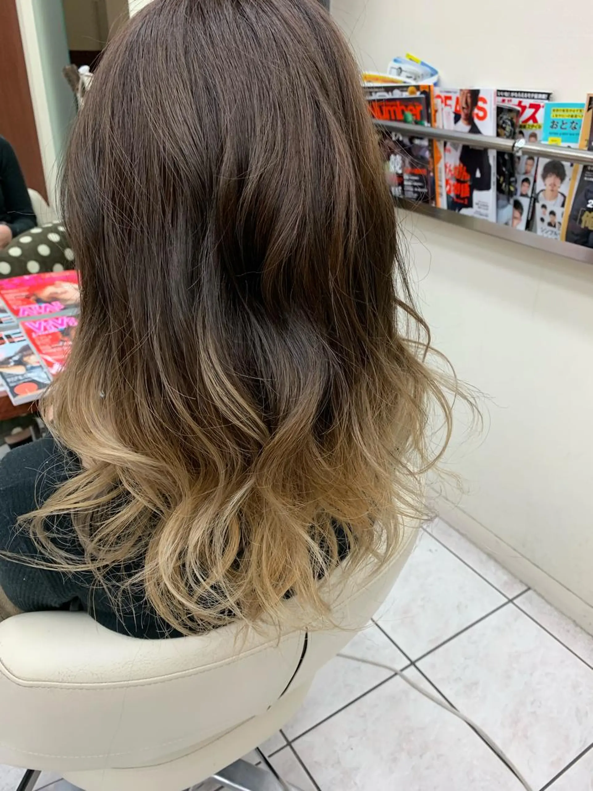 セミロング 永井龍🫧金山🫧 徒歩1分🚶のヘアスタイル