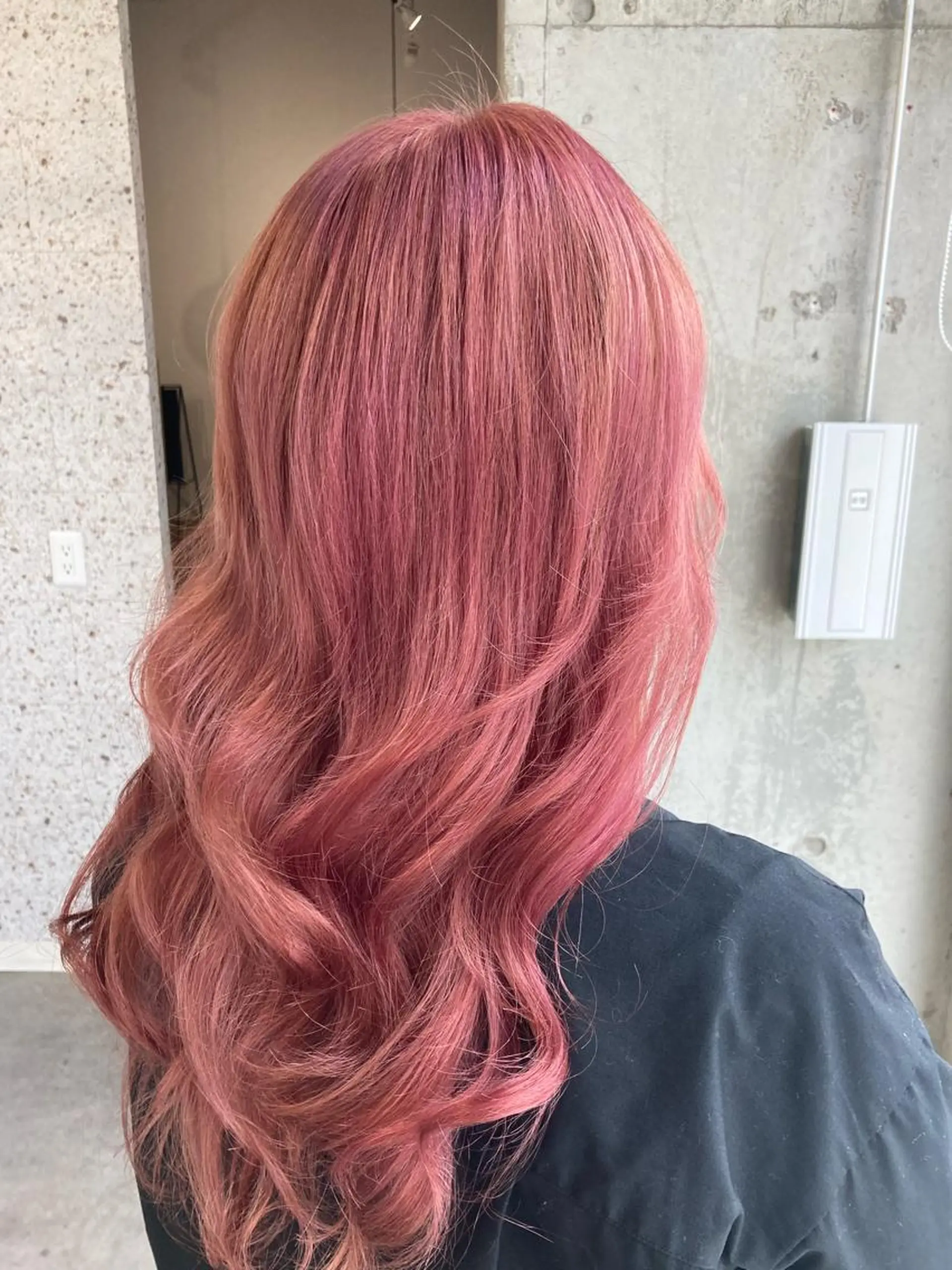 ロング カラー 髪質改善.縮毛矯正 ×韓国ヘアyukiのヘアスタイル