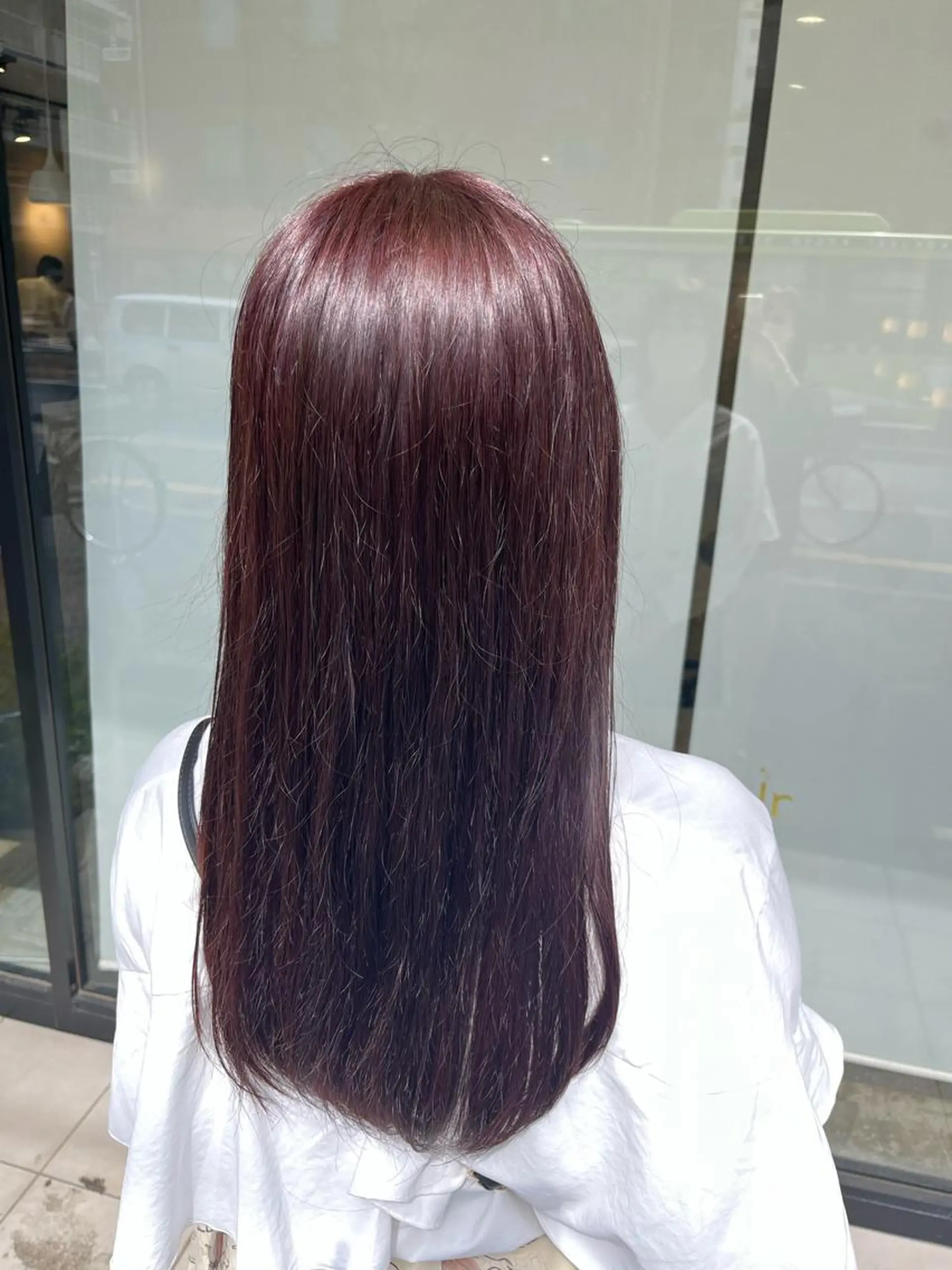 ロング カラー カット ヘアカラー トリートメント レディースカット SHIORIのヘアスタイル