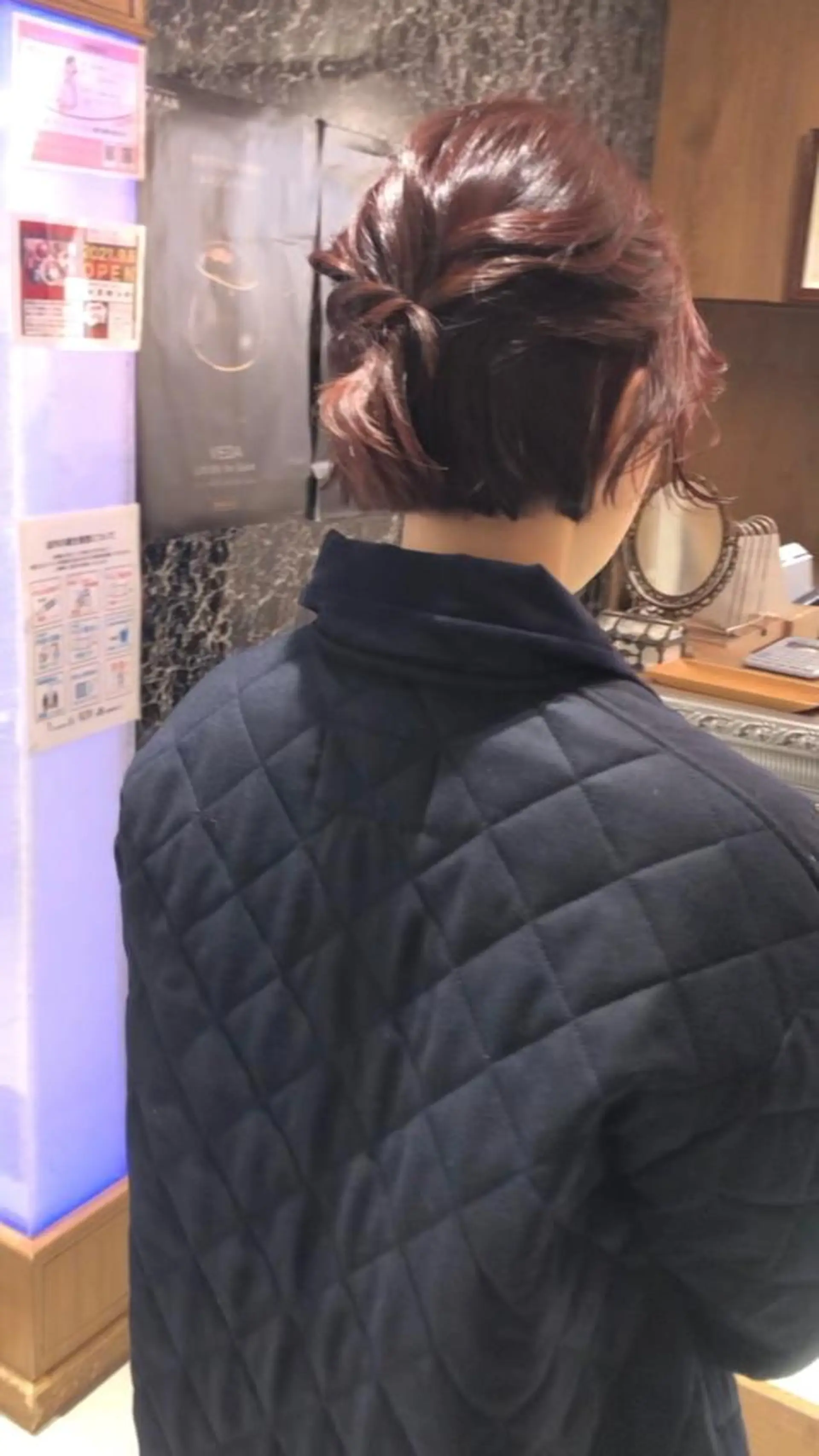 ショート ヘアアレンジ ボブ ヘアセット 【ディレクター 🧸🤍田澤　唯那】のヘアスタイル