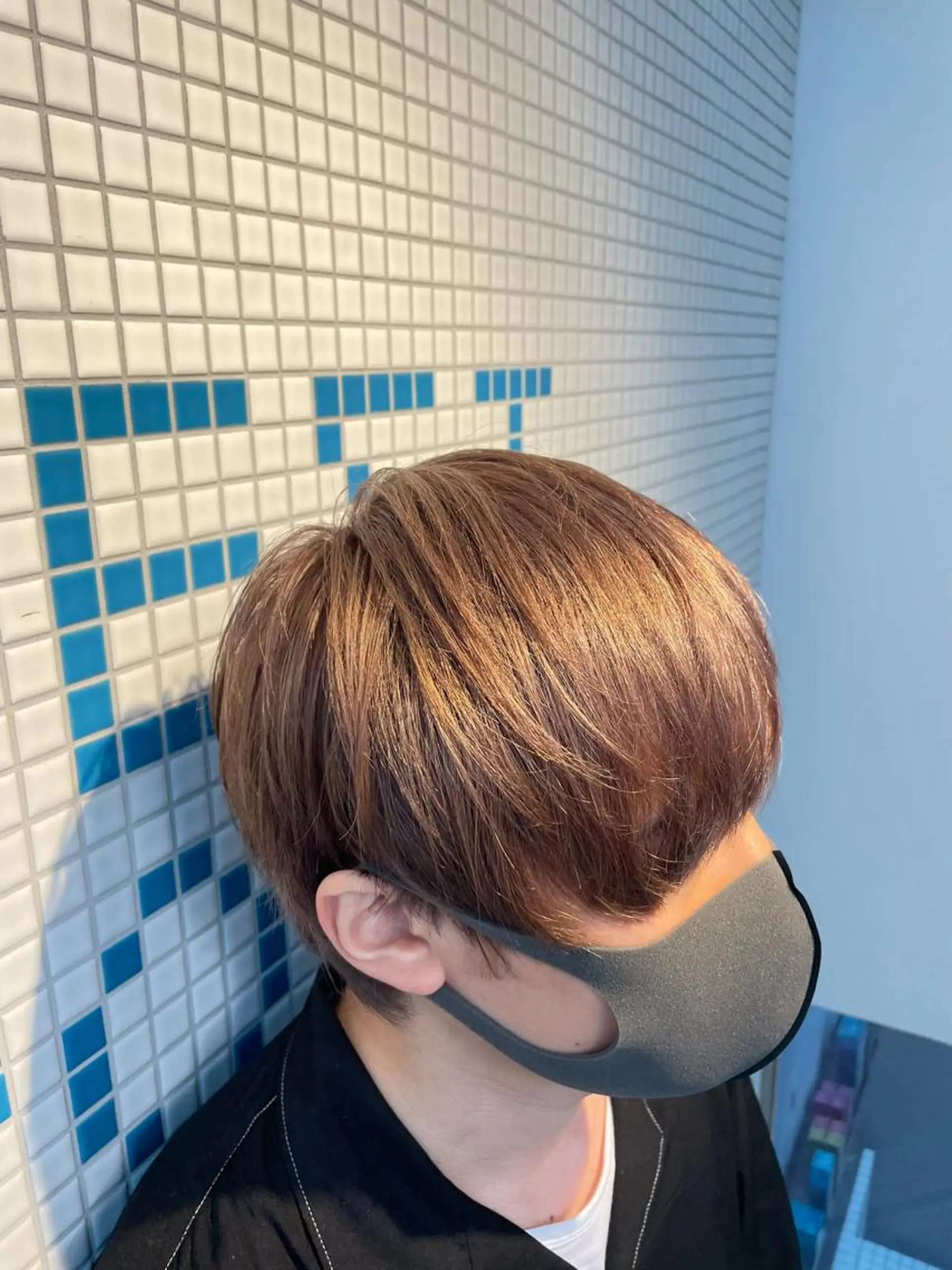 ショート カラー パーマ メンズ 🔥メンズカラー🔥 セヤシュウヘイのヘアスタイル