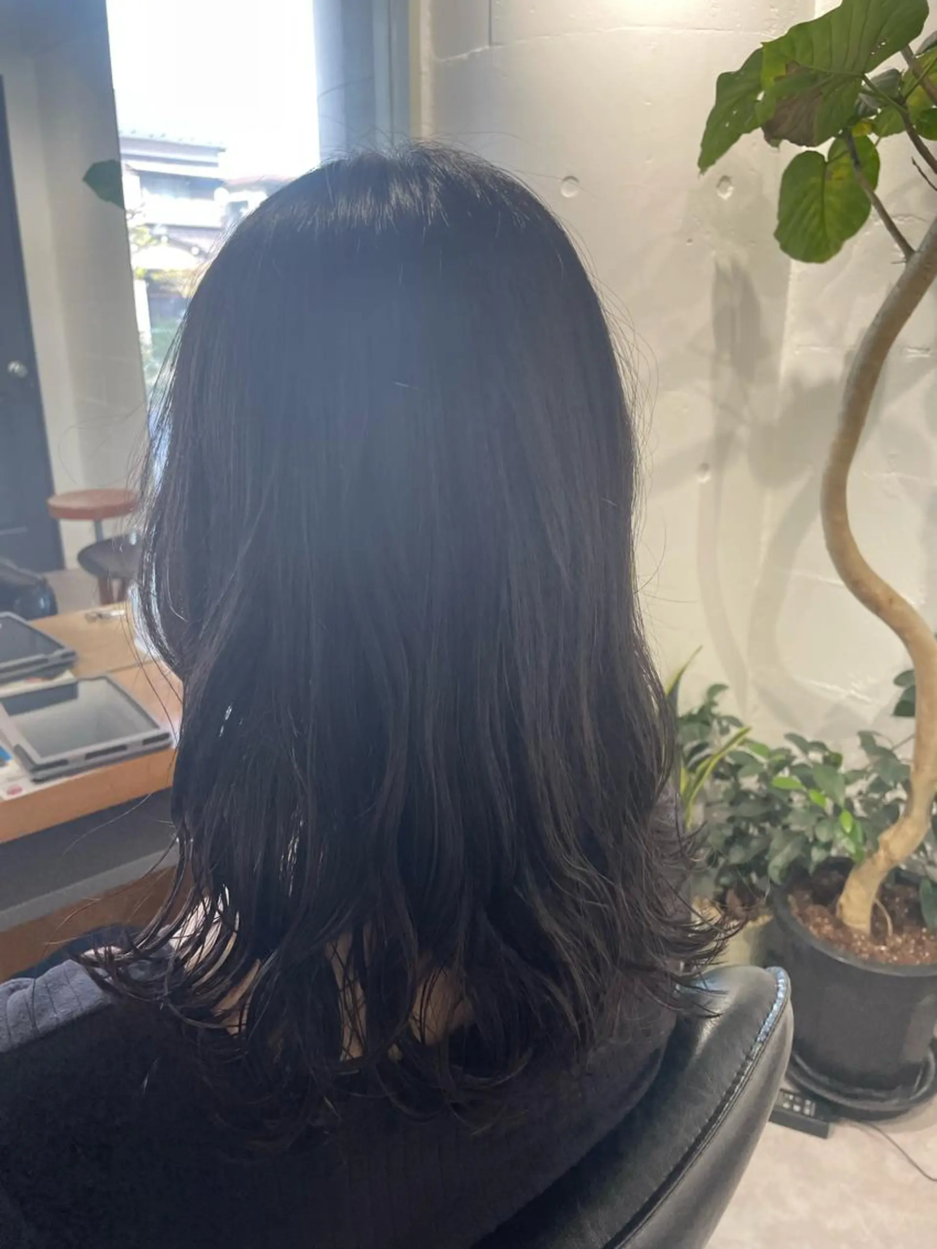 セミロング カット ヘアカラー トリートメント 質感再生カラー/ 髪質改善/karinのヘアスタイル