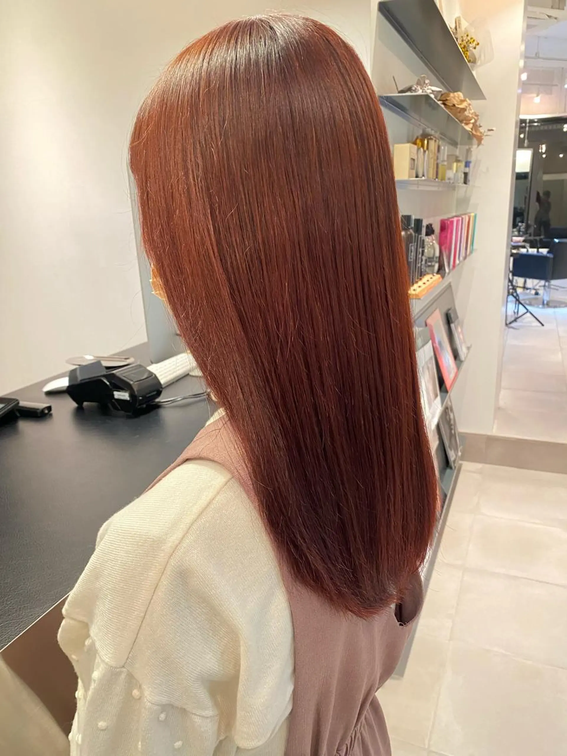 ロング カラー ヘアカラー riria/ボブ /透明感カラー🎀のヘアスタイル