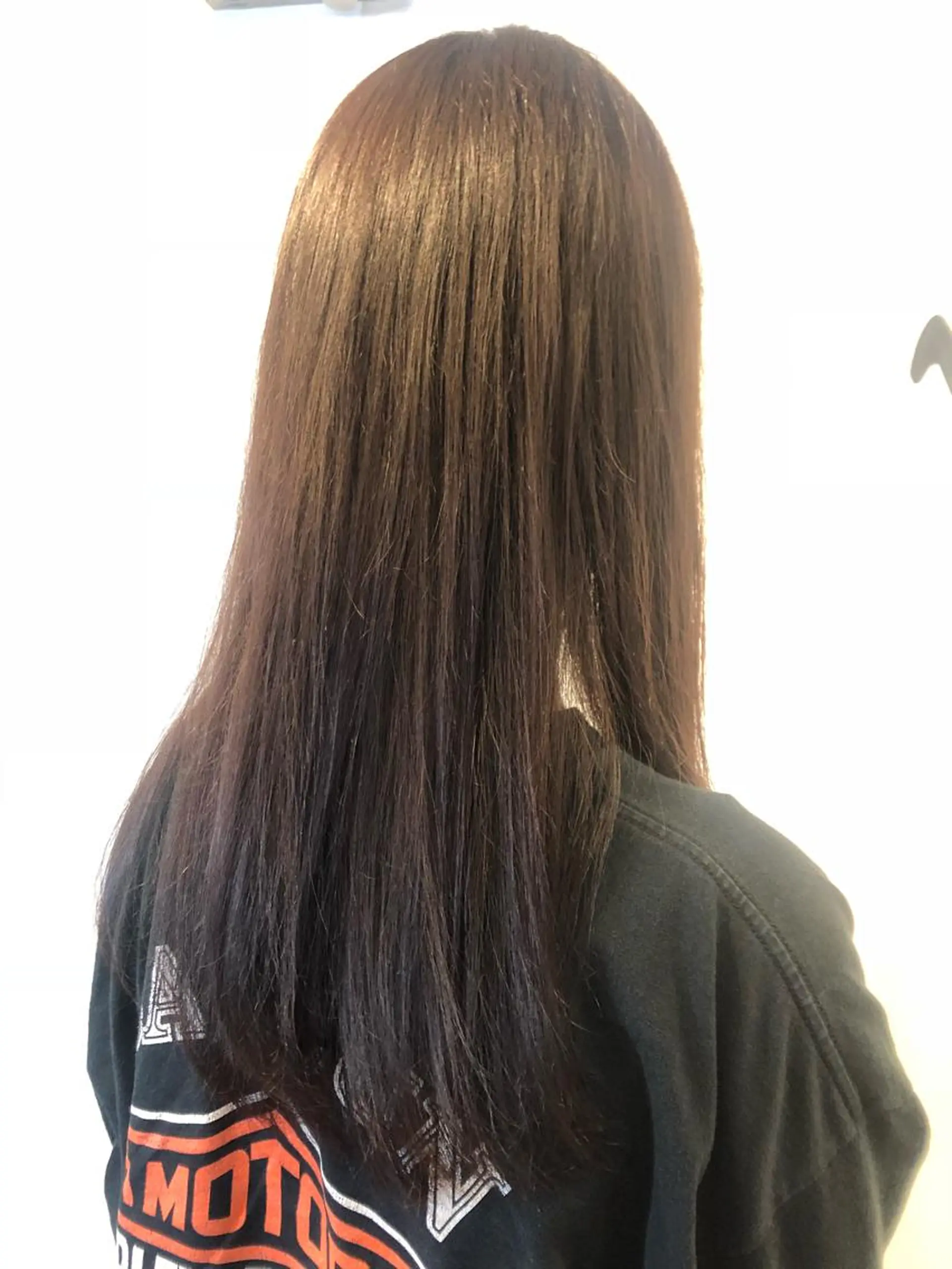 ロング カラー 透明感カラー ラベンダーカラー カット 縮毛矯正 谷口ゆめ/縮毛矯正/ 大人女子/眉ワックスのヘアスタイル