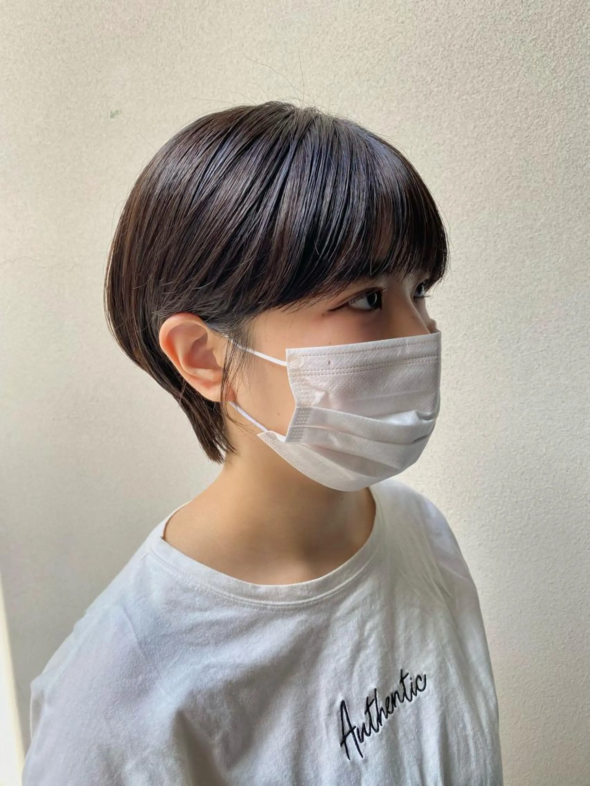 ショート カラー ハンサムショート ショートヘア ウルフカット カット ヘアカラー トリートメント ボブ/縮毛矯正/ レイヤー/塚田のヘアスタイル