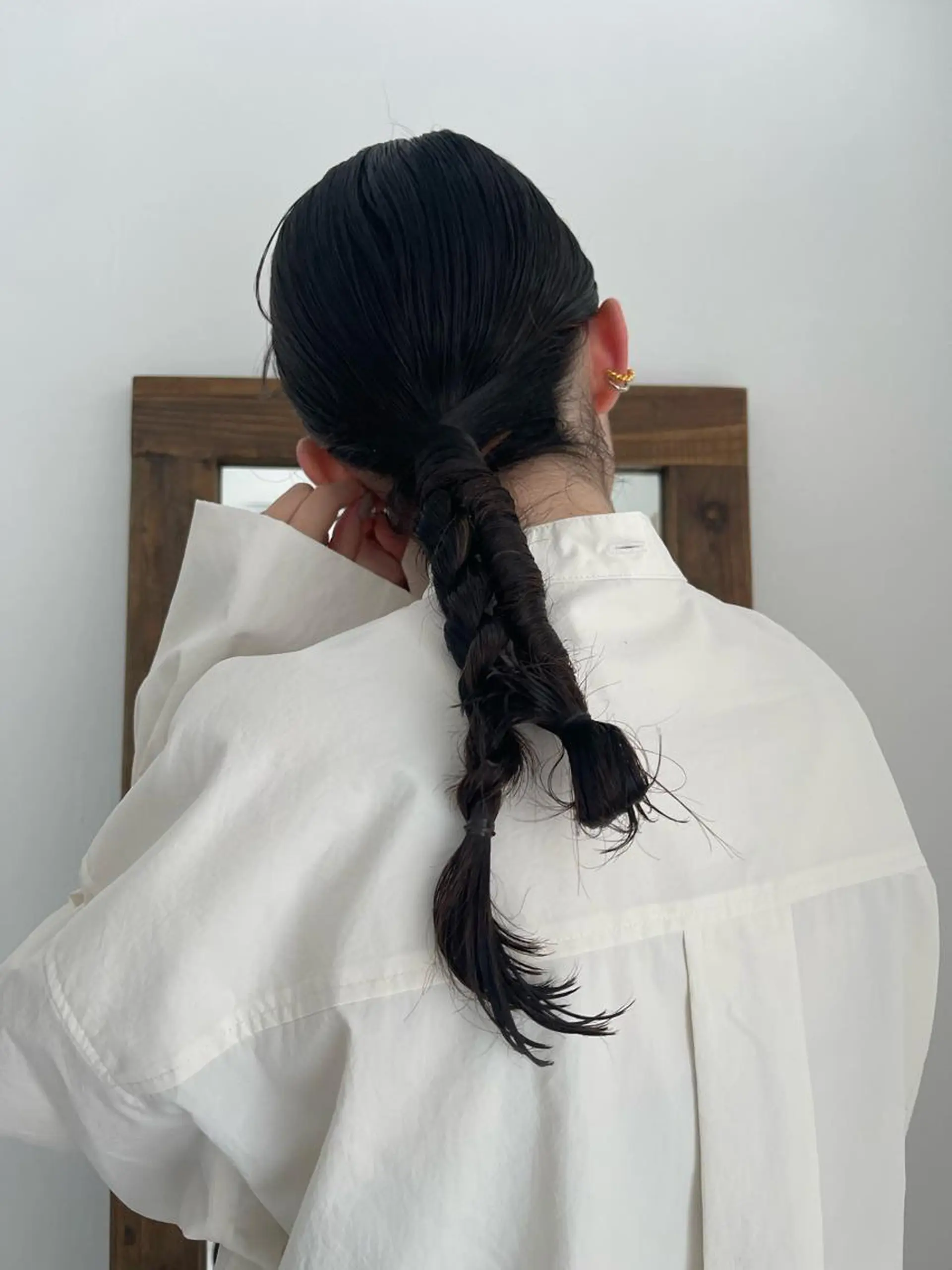 ヘアアレンジ oma 袮次金 鈴香のヘアスタイル