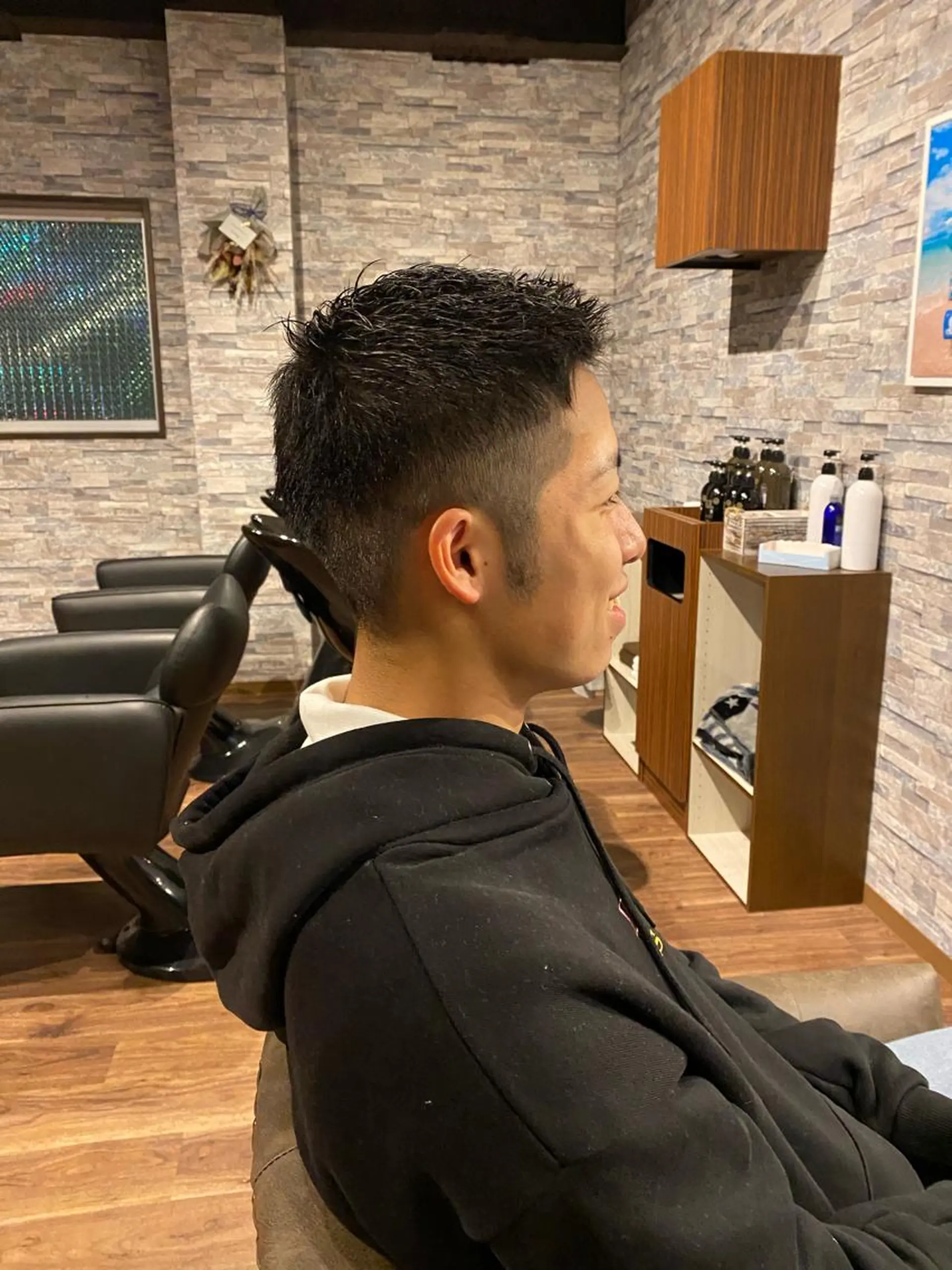 メンズ カット トリートメント 藏本 剛史のヘアスタイル