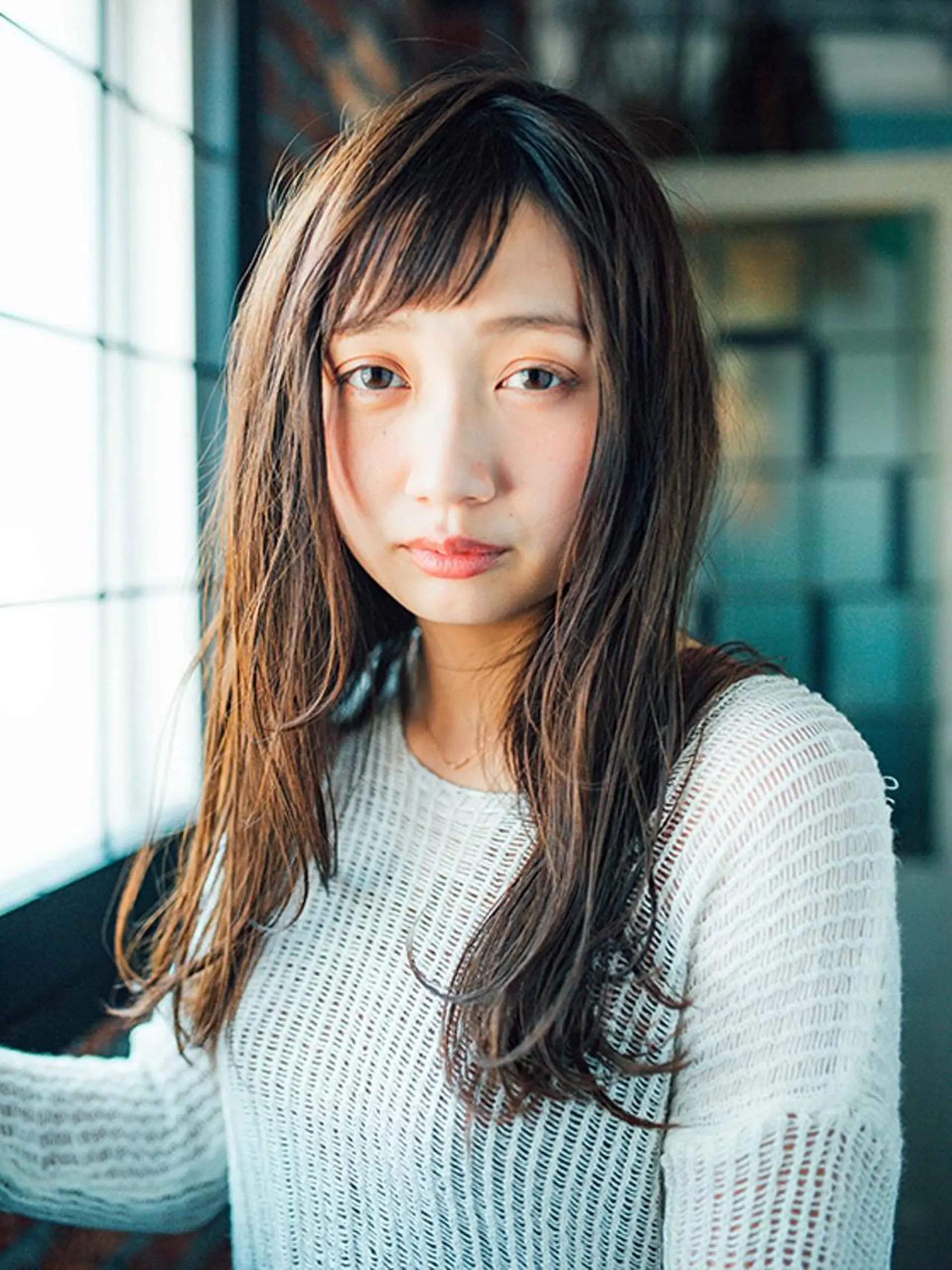 セミロング カラー パーマ 【公式】amble luxe池袋東口🩷のヘアスタイル