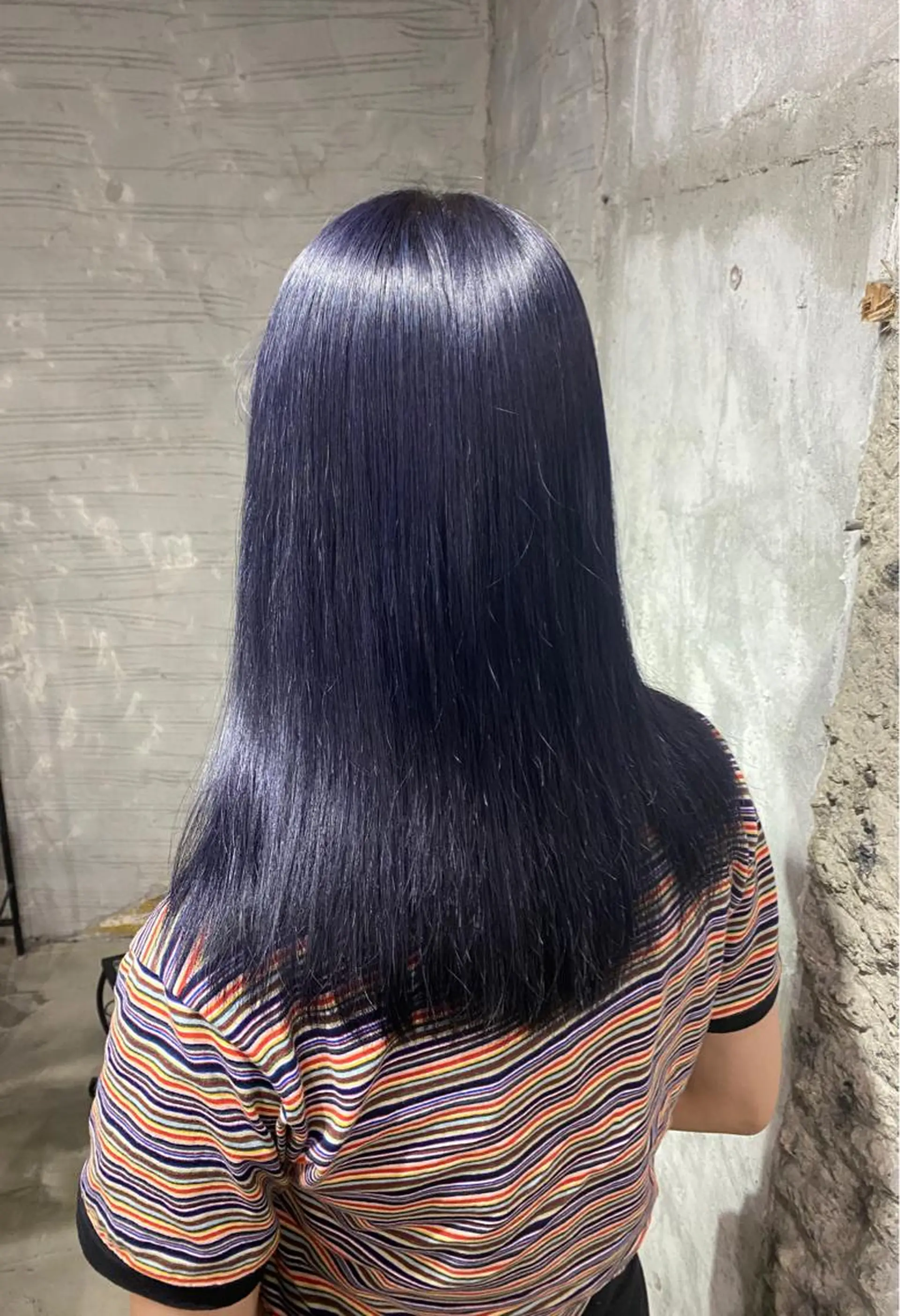 ミディアム パープルカラー トリートメント ［似合わせヘア］ ✂︎OGURO✂︎のヘアスタイル