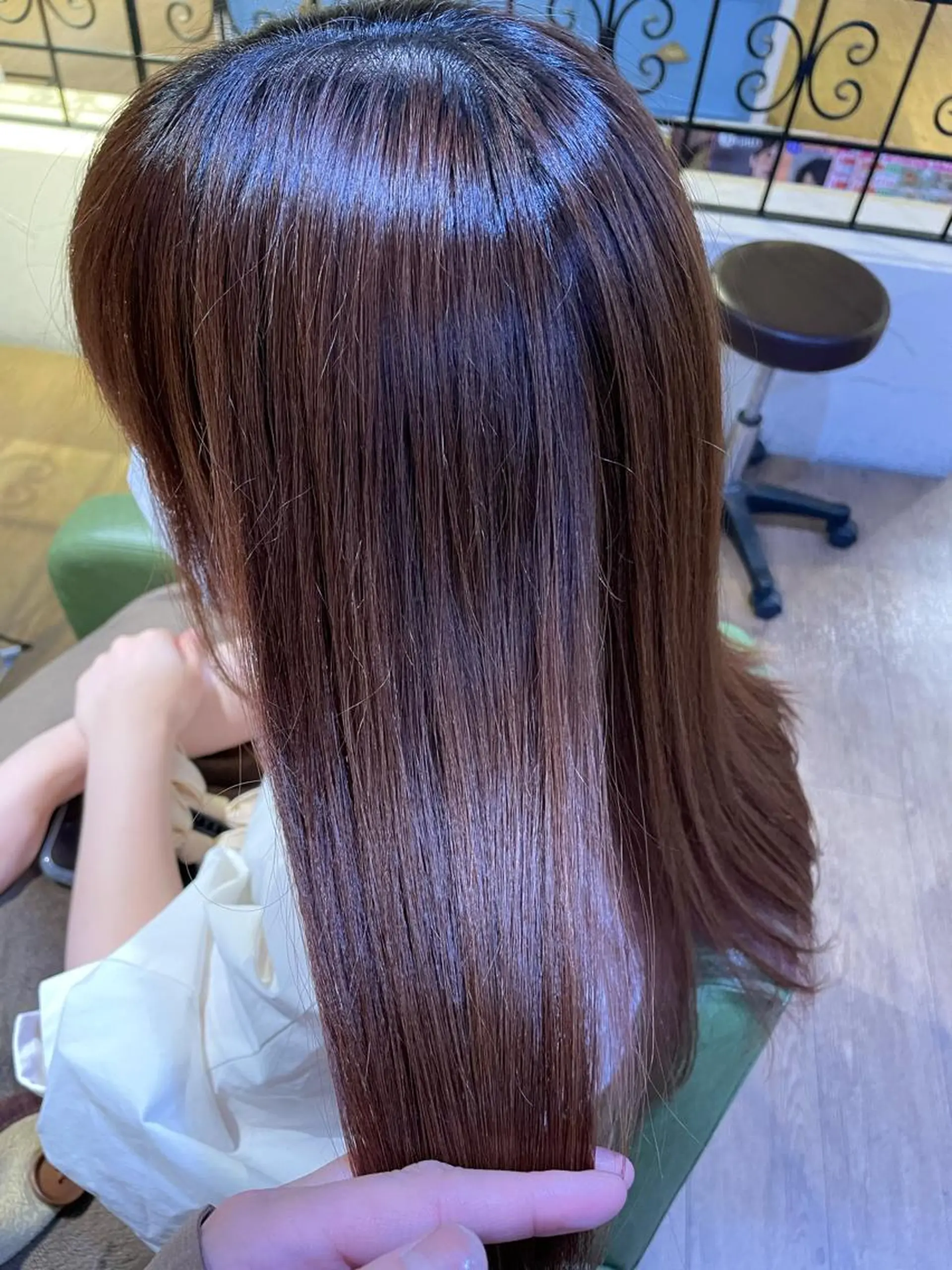 ロング カラー ベージュカラー カット ヘアカラー ❣️モードケイズ塚口 和田一将のヘアスタイル