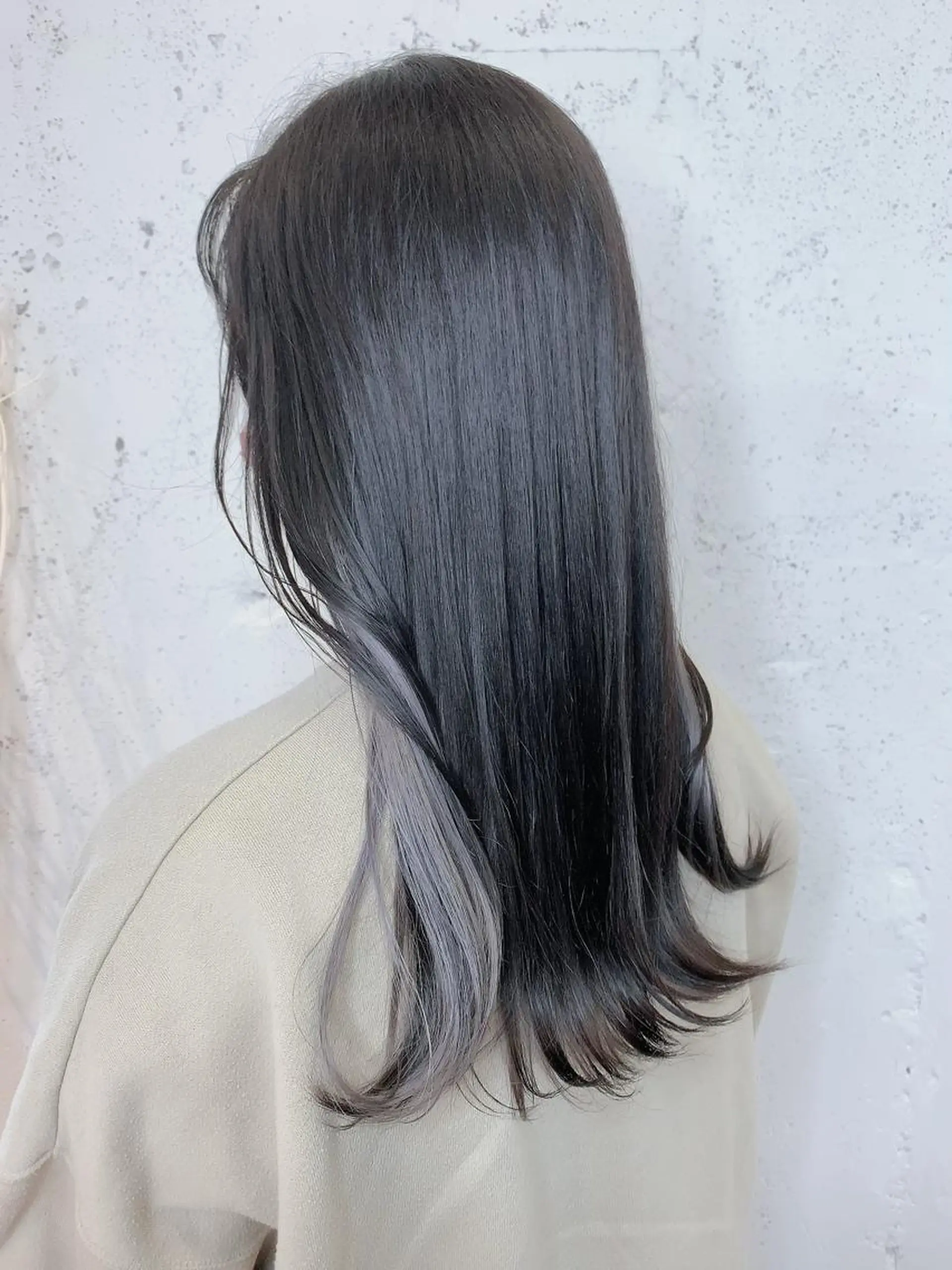 ロング カラー ヘアカラー 透明感ハイトーン🦄 キラ🌈のヘアスタイル