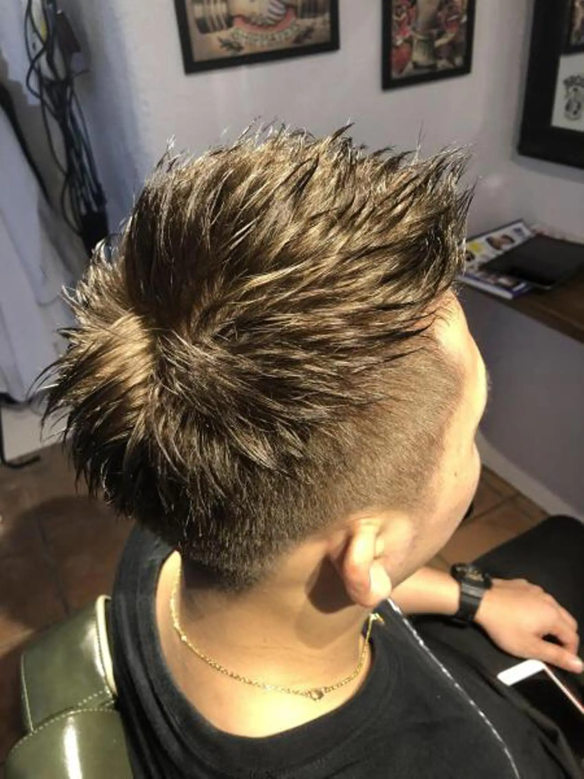 ショート カラー メンズ メンズショート ショートヘア カット 冨士川 英樹のヘアスタイル