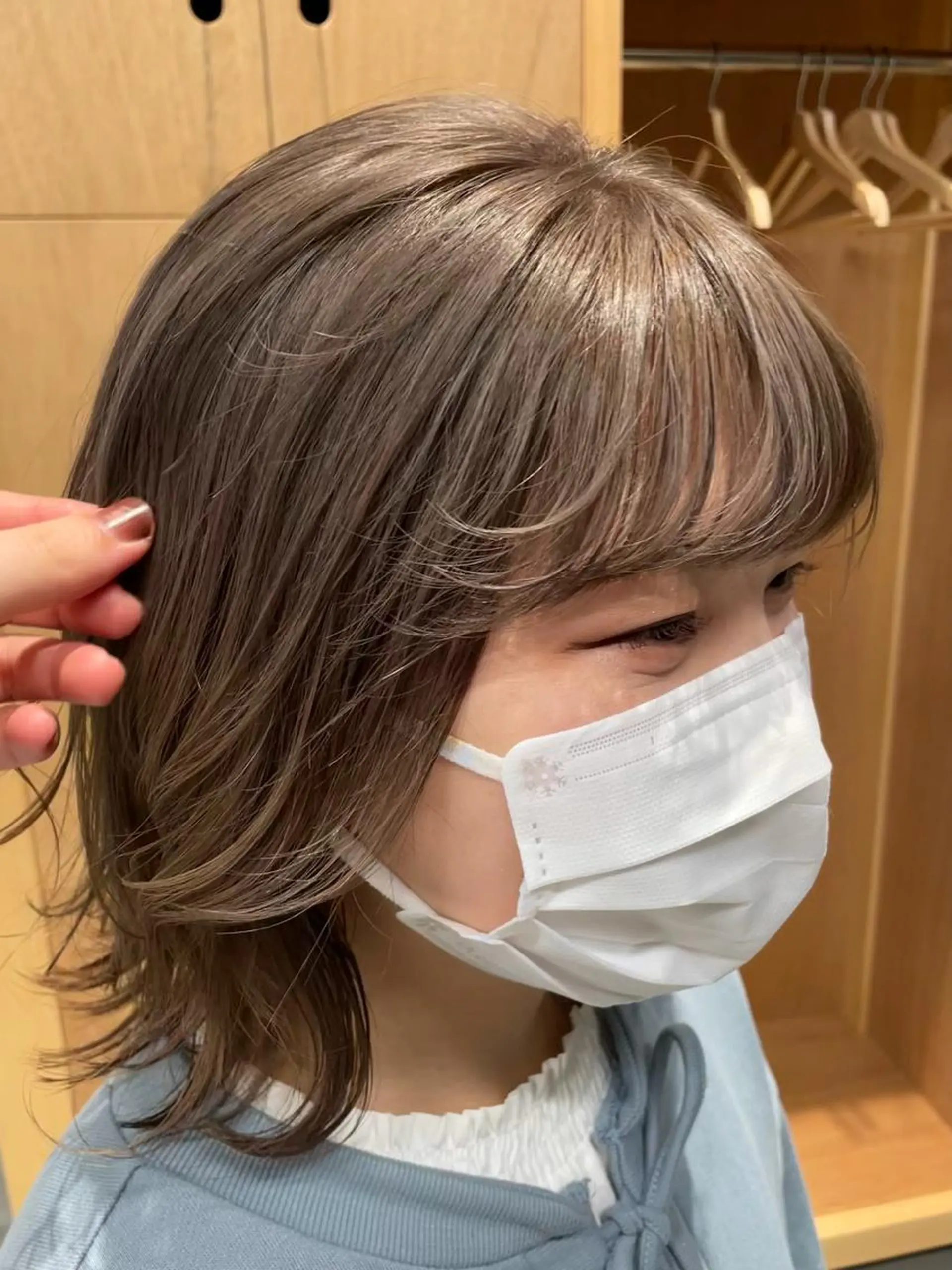 カラー wewe: momoeのヘアスタイル