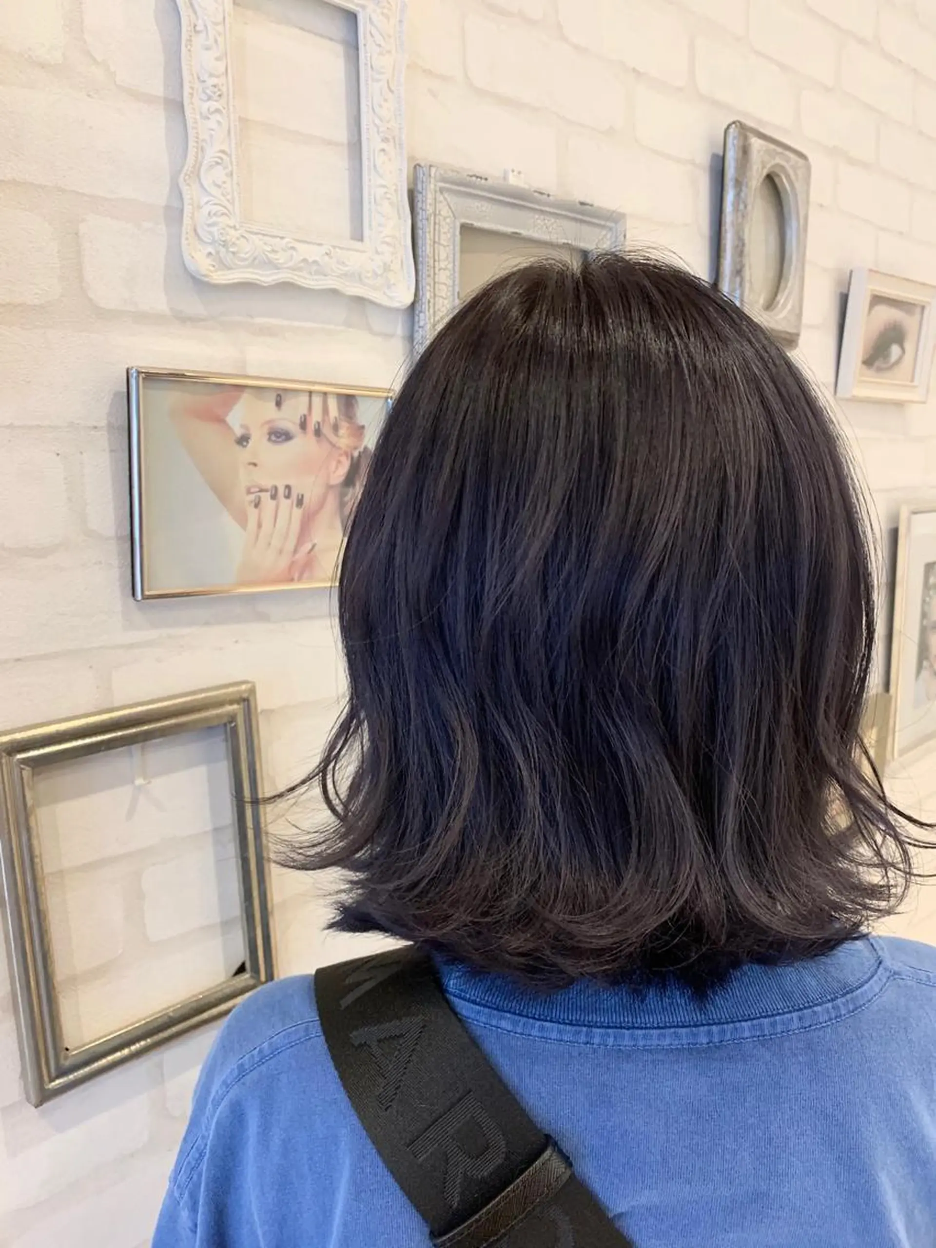 ショート カラー グレージュ ラベンダーカラー ラベンダーグレージュ ラベンダーグレー Gain Nanamiのエステ・リラクイメージ