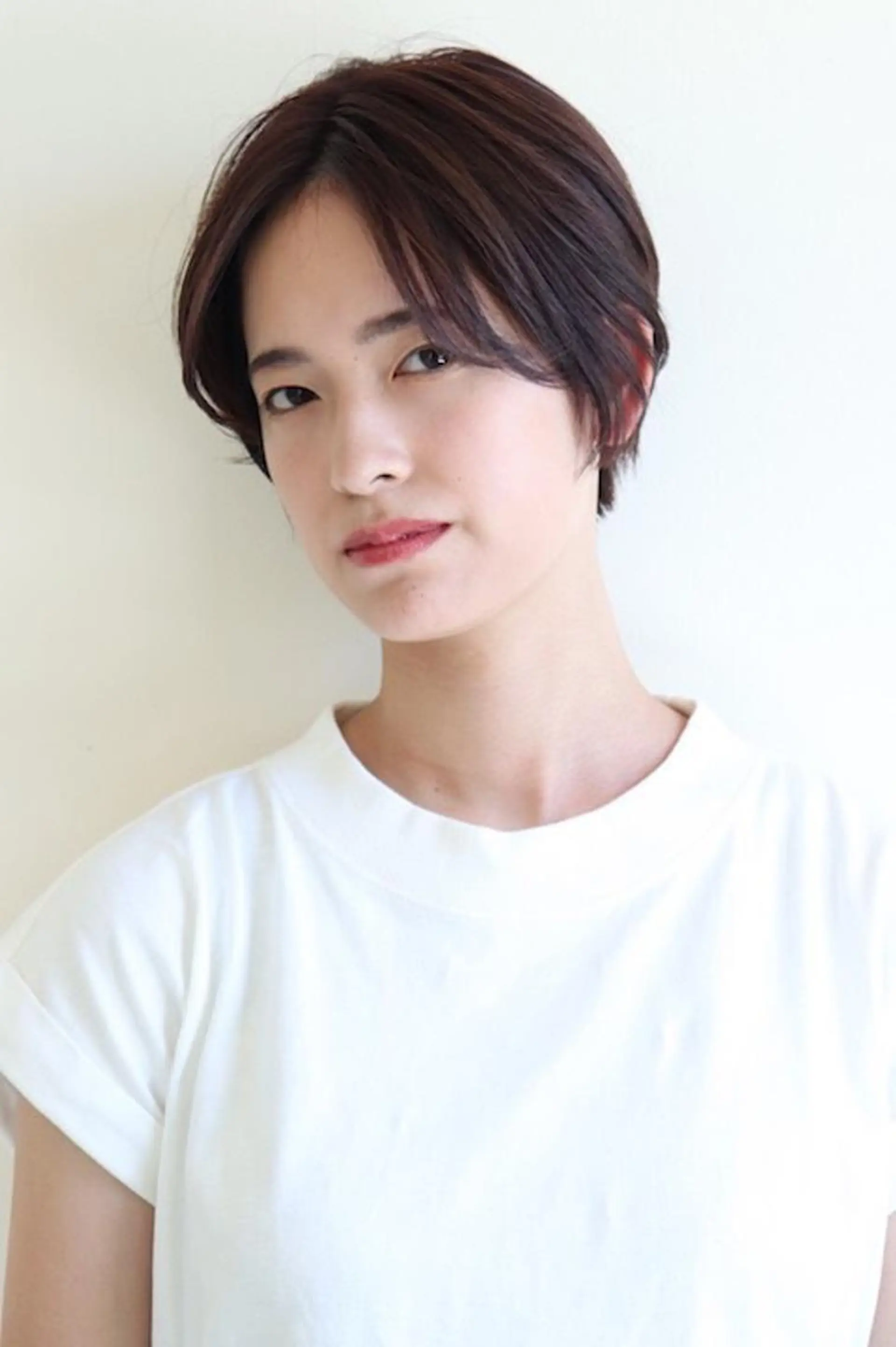 ショート ハンサムショート ショートヘア 鶴﨑 美優亜のヘアスタイル
