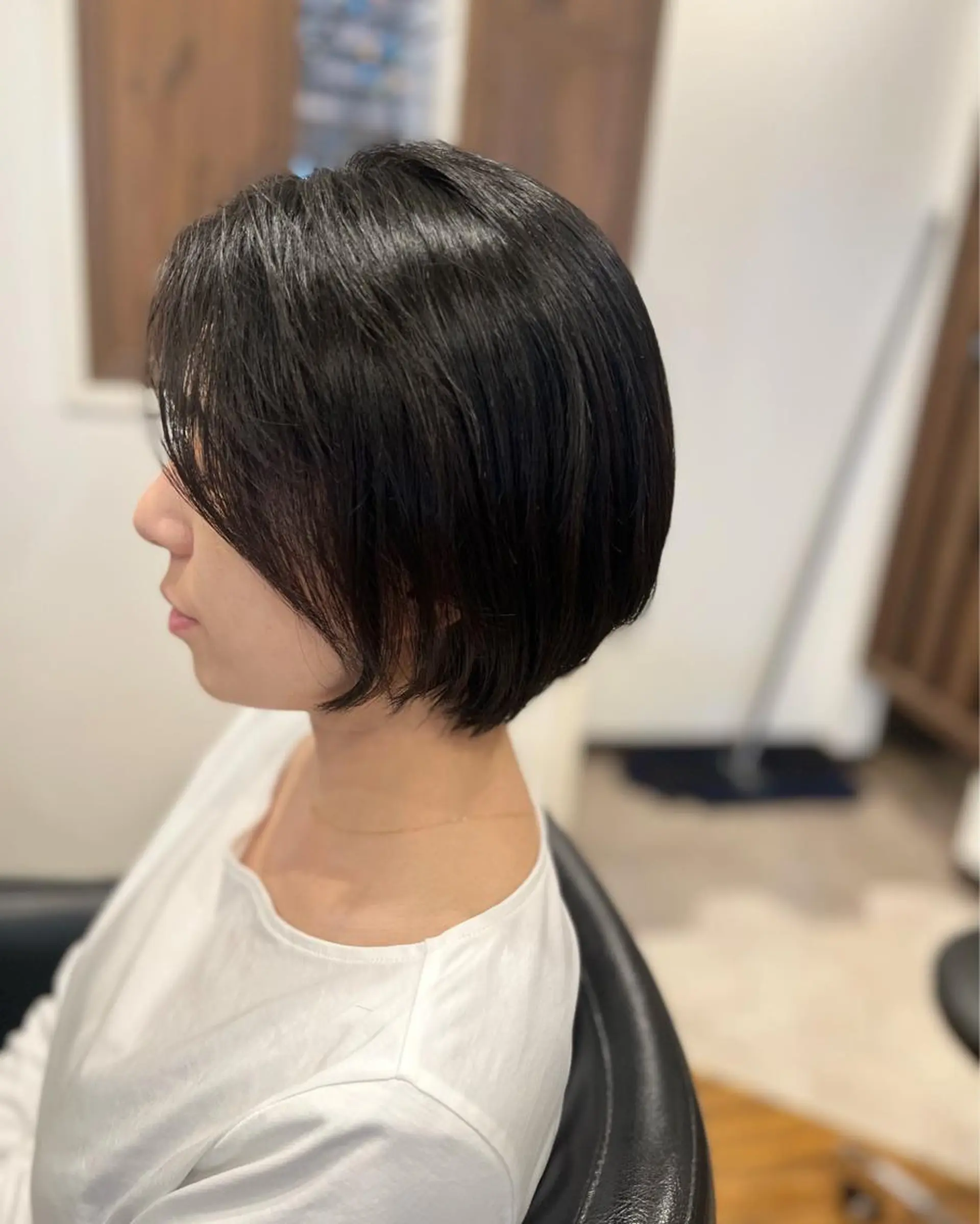 ショート 馬場 麻奈美のヘアスタイル