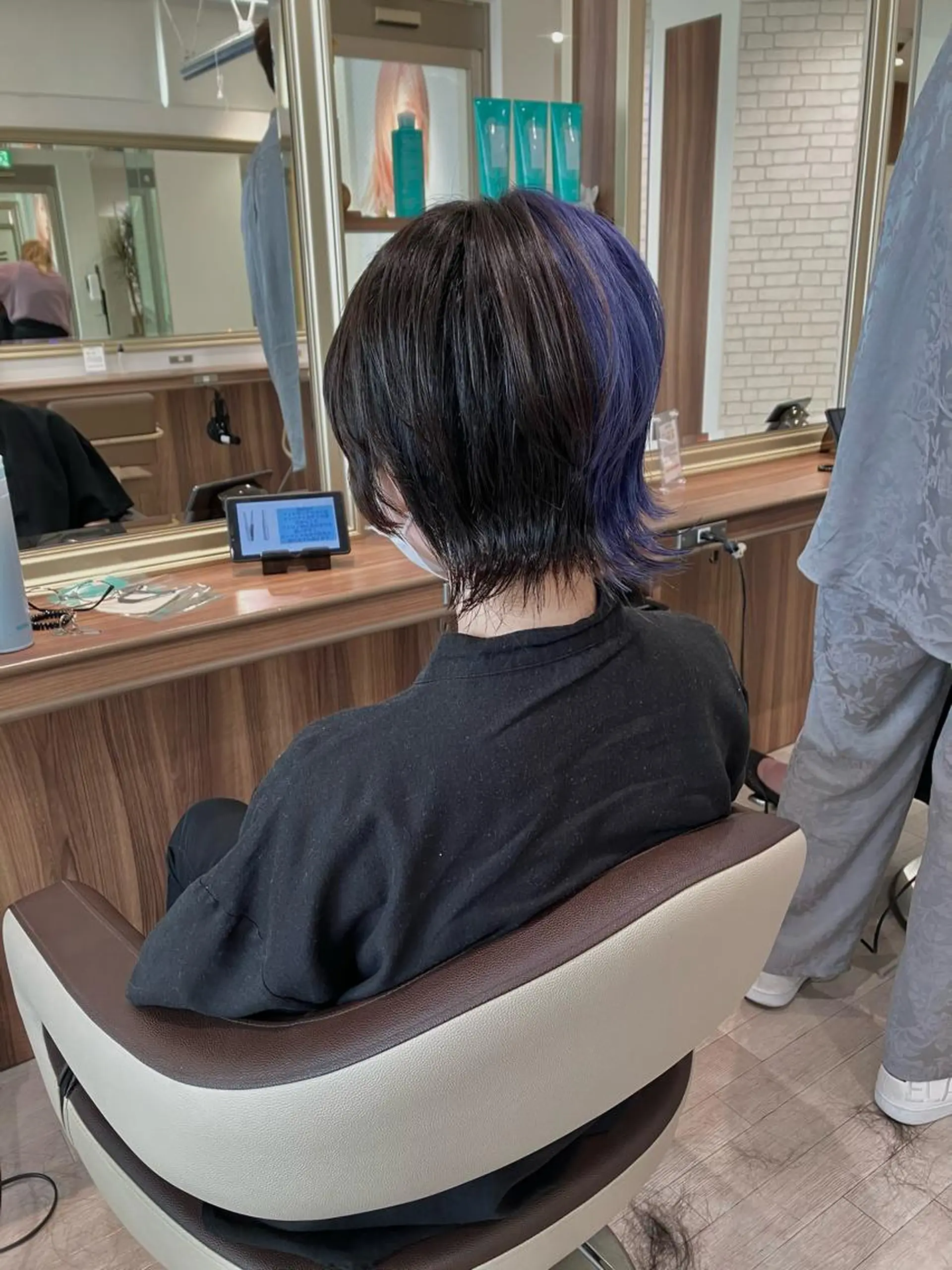 ショート カラー ヘアカラー Miyavi/カラー ショートボブのヘアスタイル