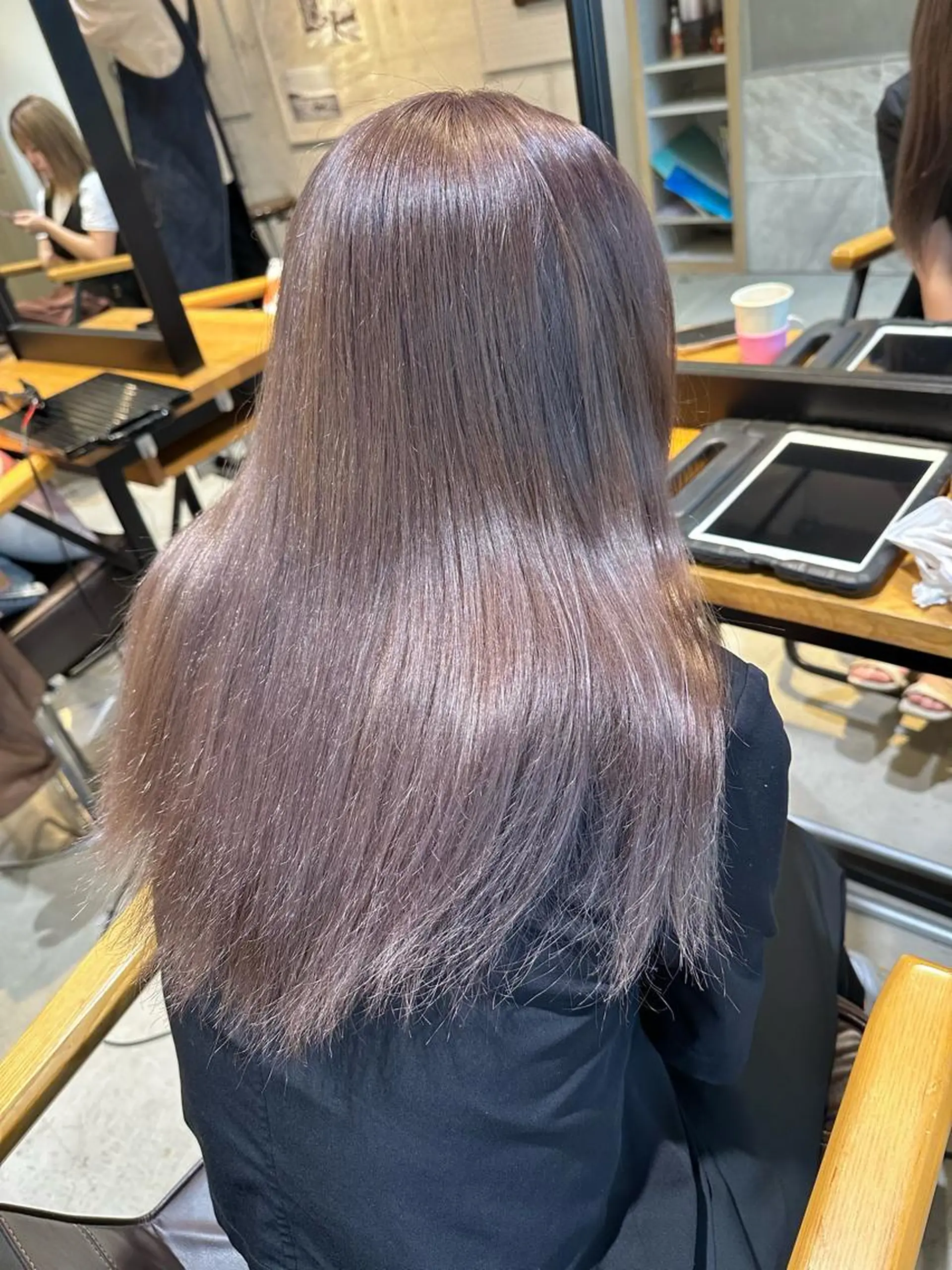 カラー ✂︎ 艶カラー /透明感カラーのヘアスタイル