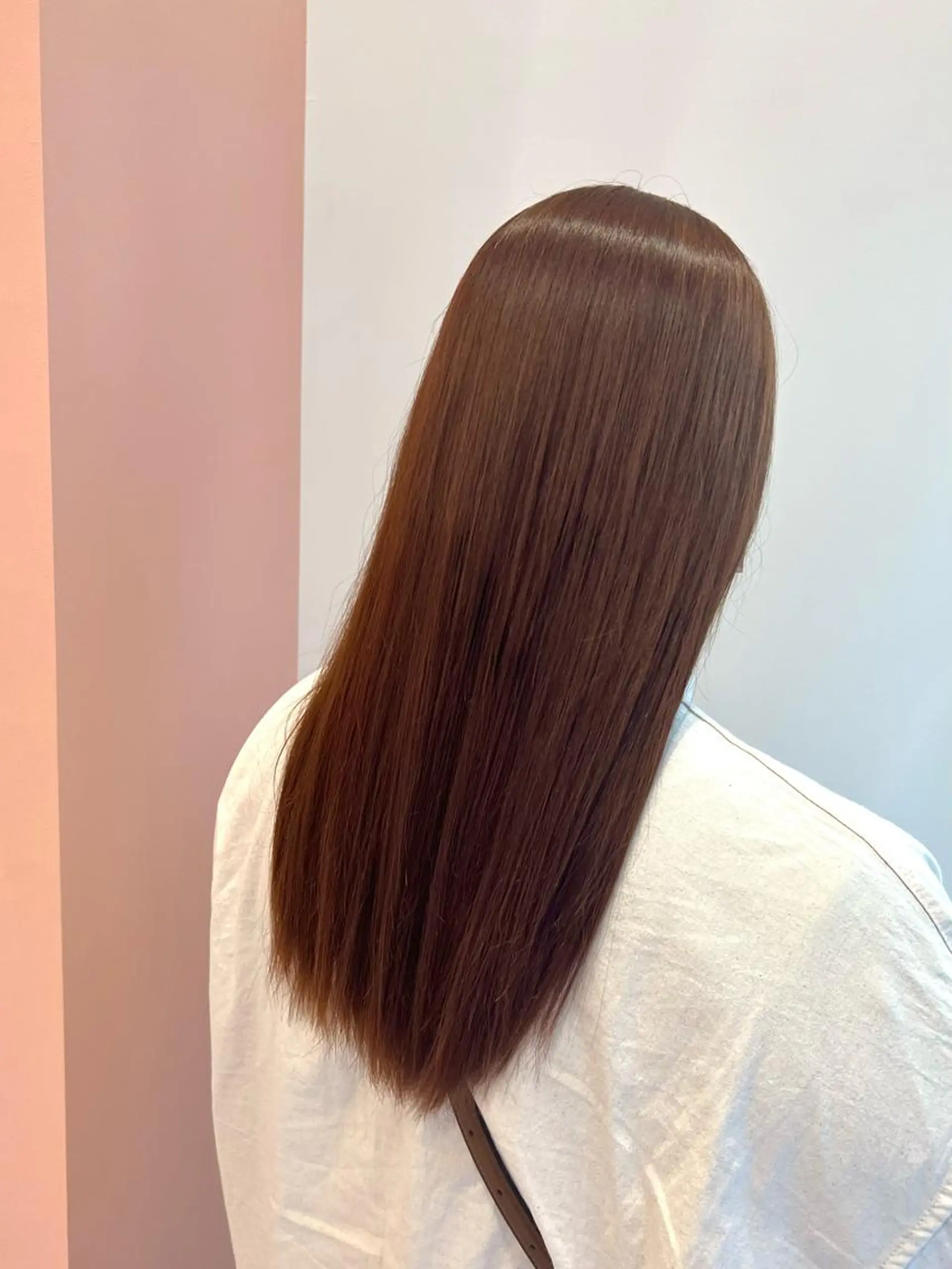 セミロング カット ヘアカラー トリートメント mizuki ,のヘアスタイル