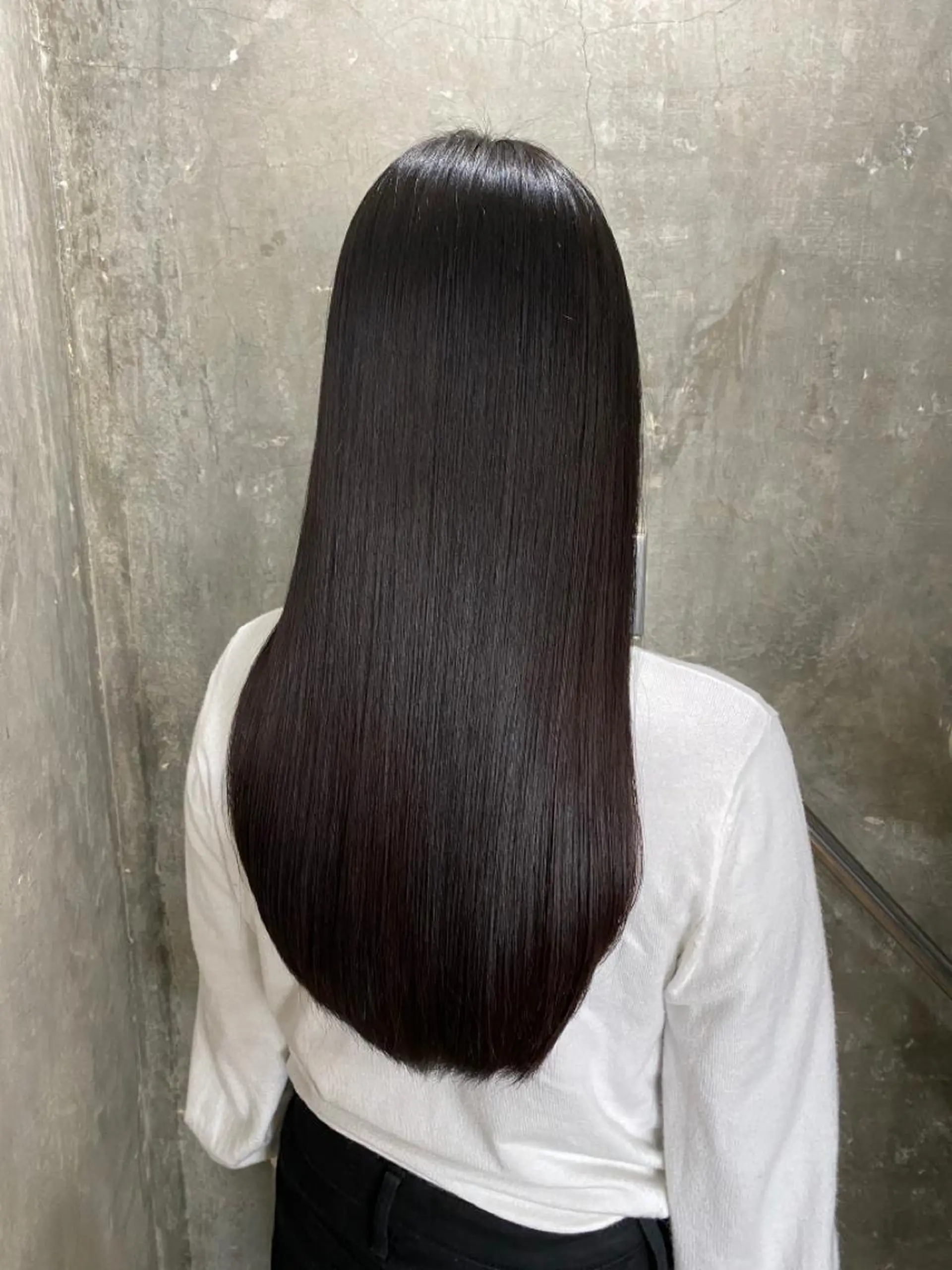 ロング 髪質改善 縮毛矯正 トリートメント 髪のケアリスト高橋 健太郎のヘアスタイル