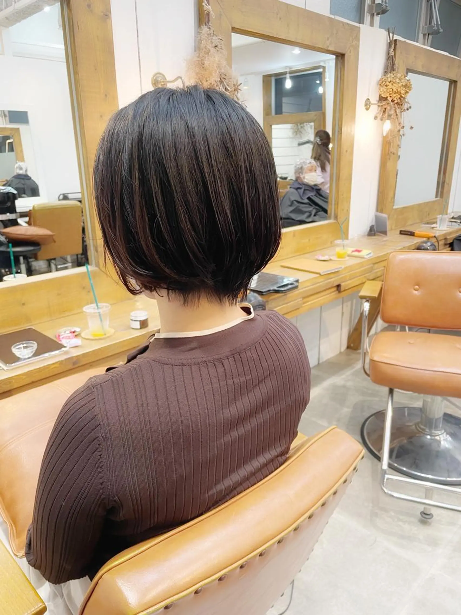 ショート ショートボブ ハンサムショート ボブ くせ毛 ショートヘア 👑銀座ショート/ 絶壁補正/金子涼👑のヘアスタイル