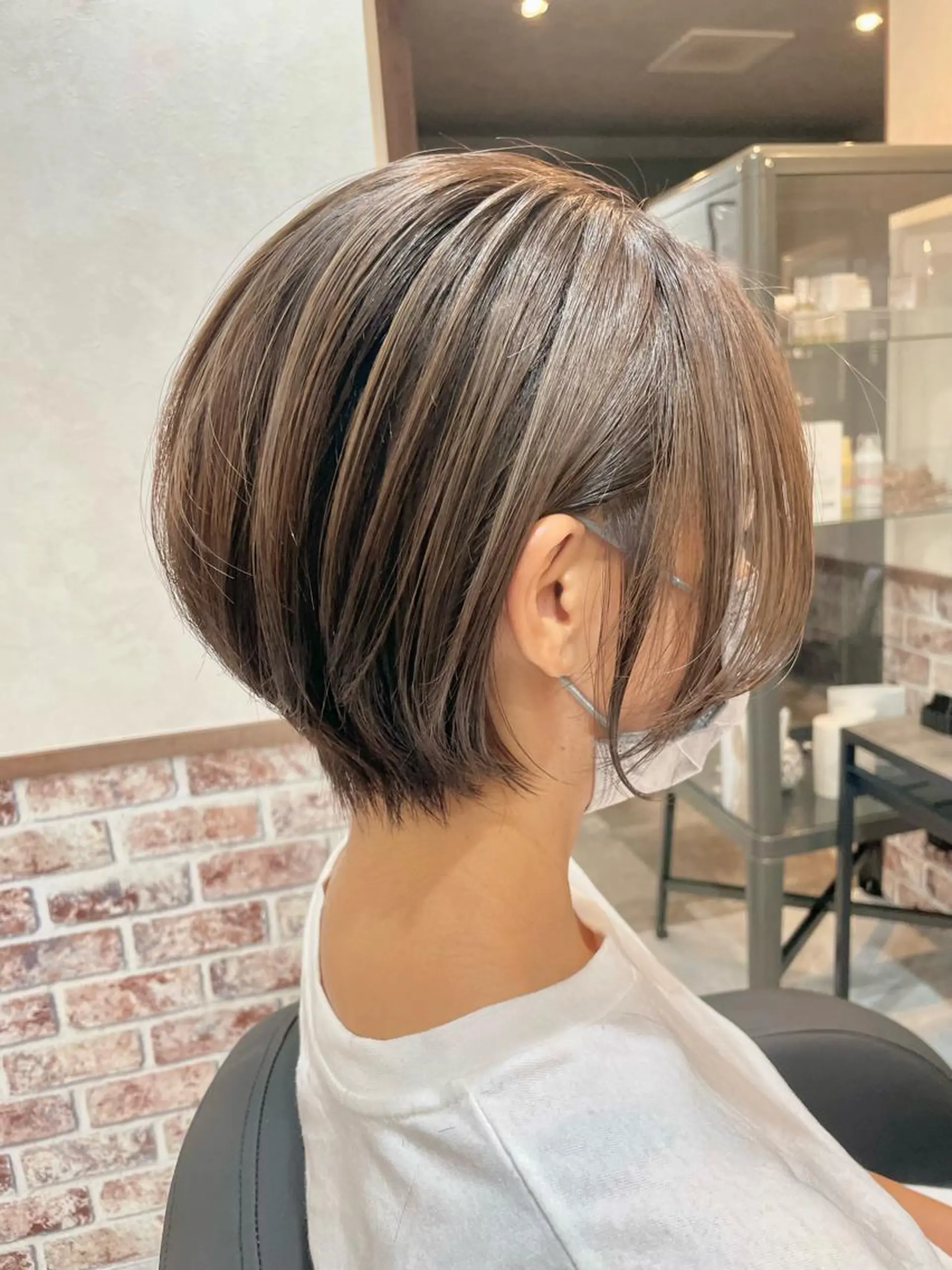 ショート カラー カット ヘアカラー トリートメント ヘアセット limit陽平 ショート/ボブのヘアスタイル