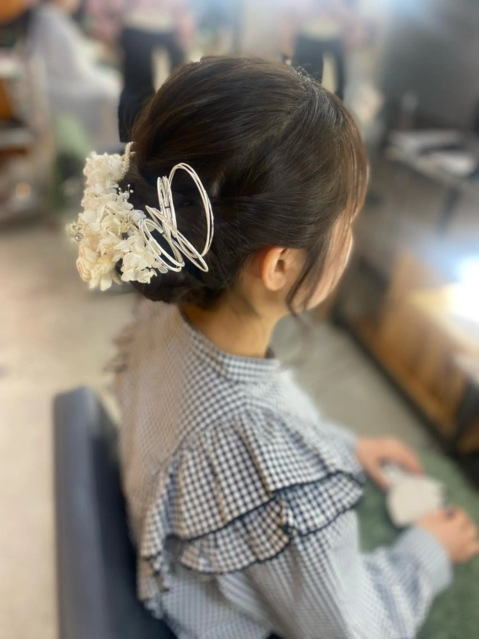 セミロング ヘアアレンジ 溜一太/似合わせ/ メンズカットのヘアスタイル