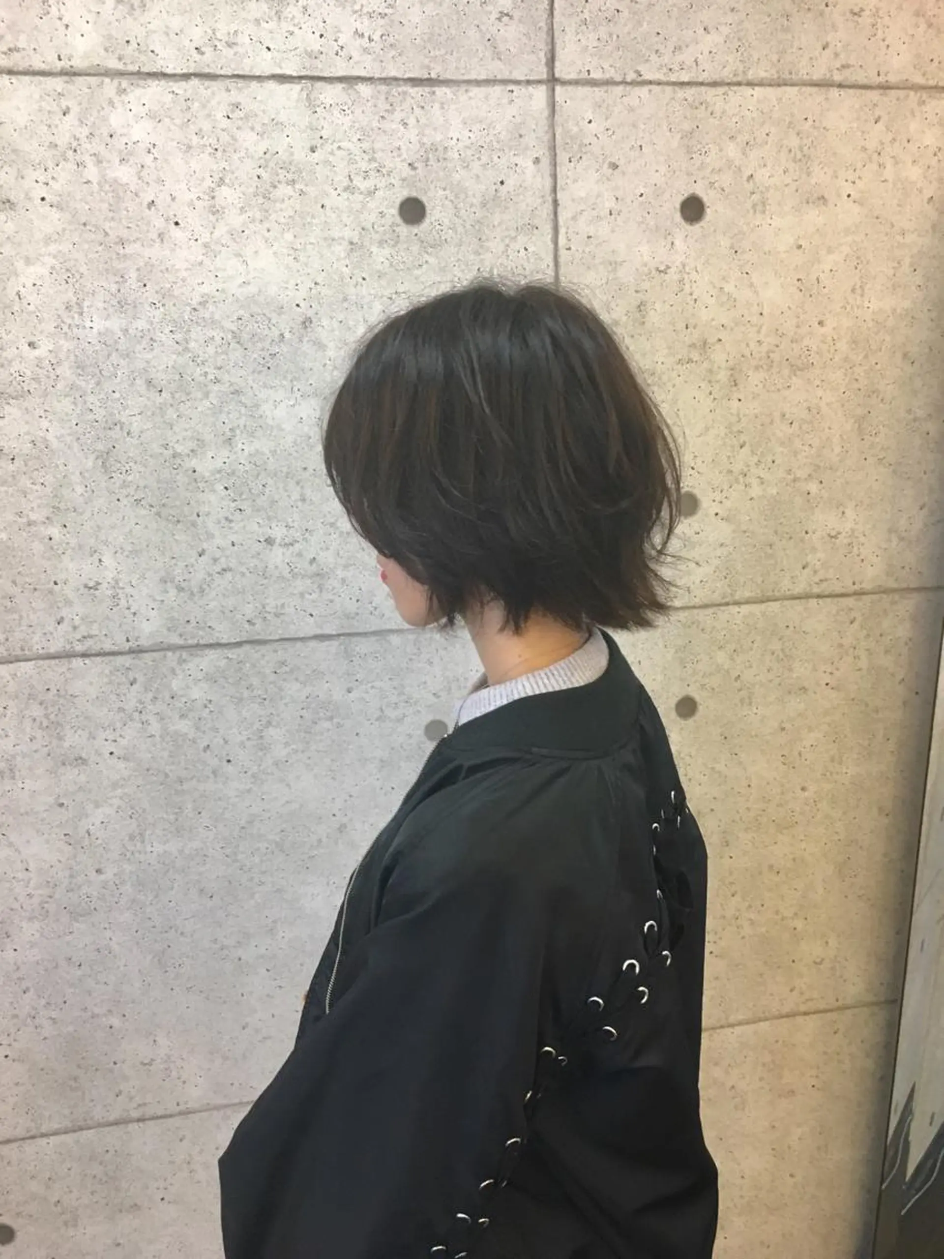 ショート カラー ブラウンカラー ナチュラルブラウン 平田 晃誠のヘアスタイル