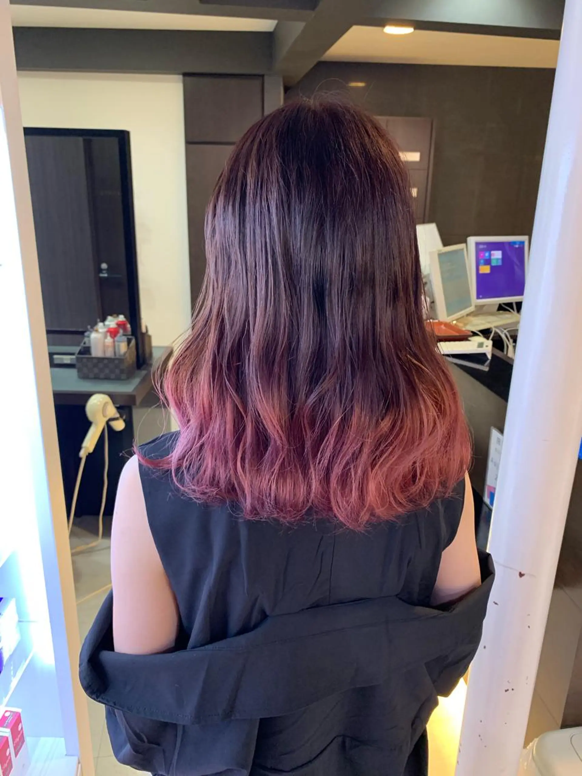 セミロング ❤️MASAKO❤️ 🌸🩷エクステ🩷のヘアスタイル