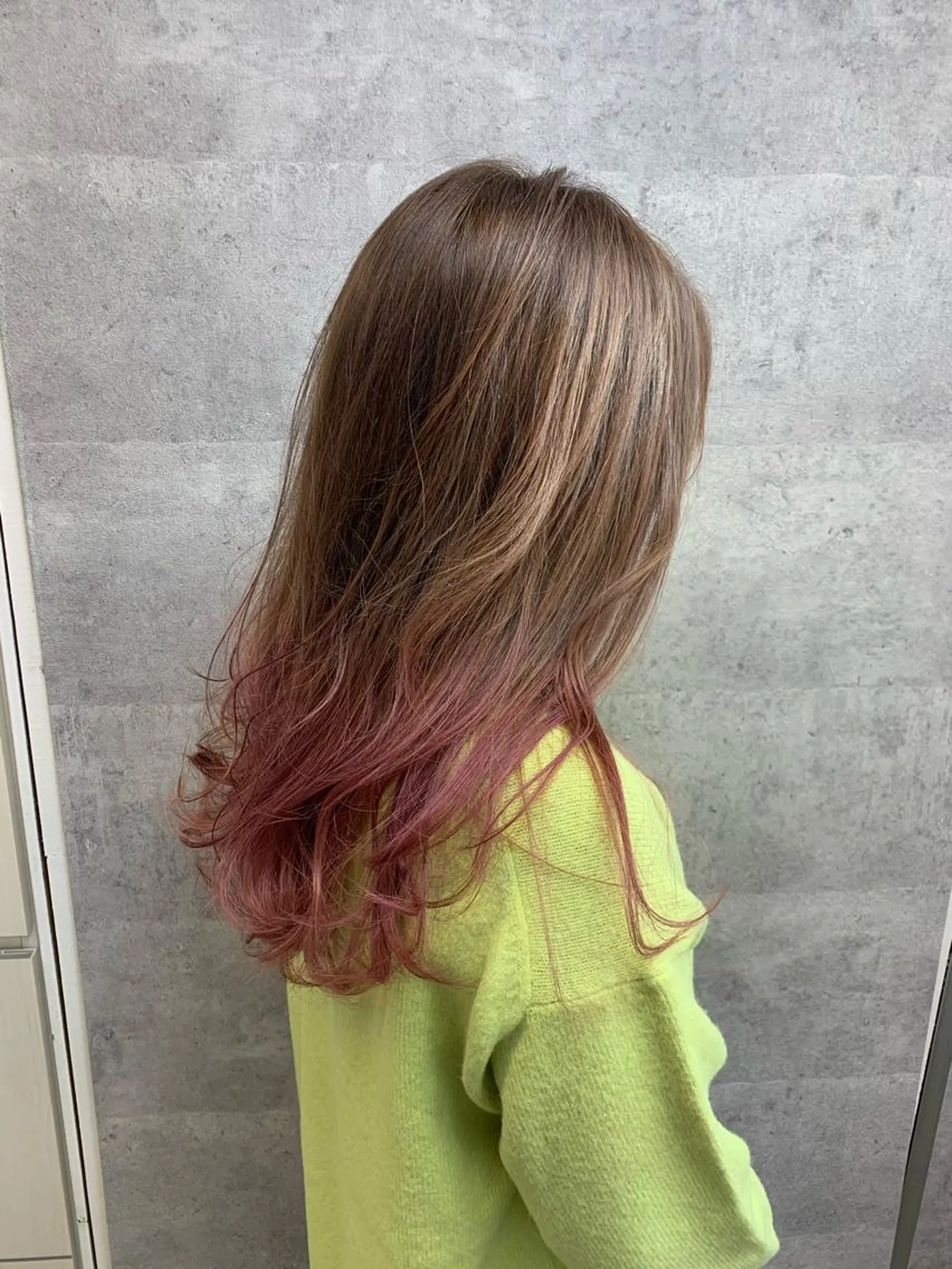 ミディアム カラー 今野 美栄のヘアスタイル