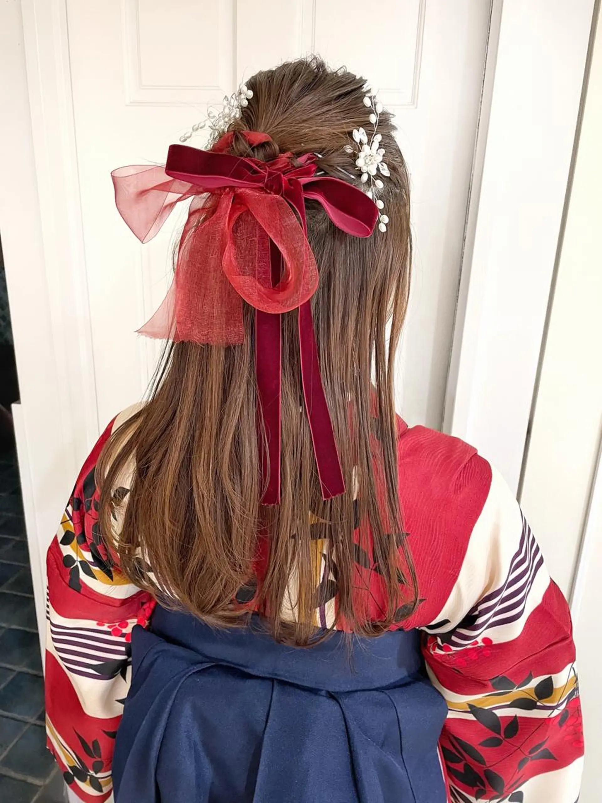 ロング ヘアアレンジ 着付け 🌟透明感カラー🤍 🩵🌟金子直美🧸のその他イメージ