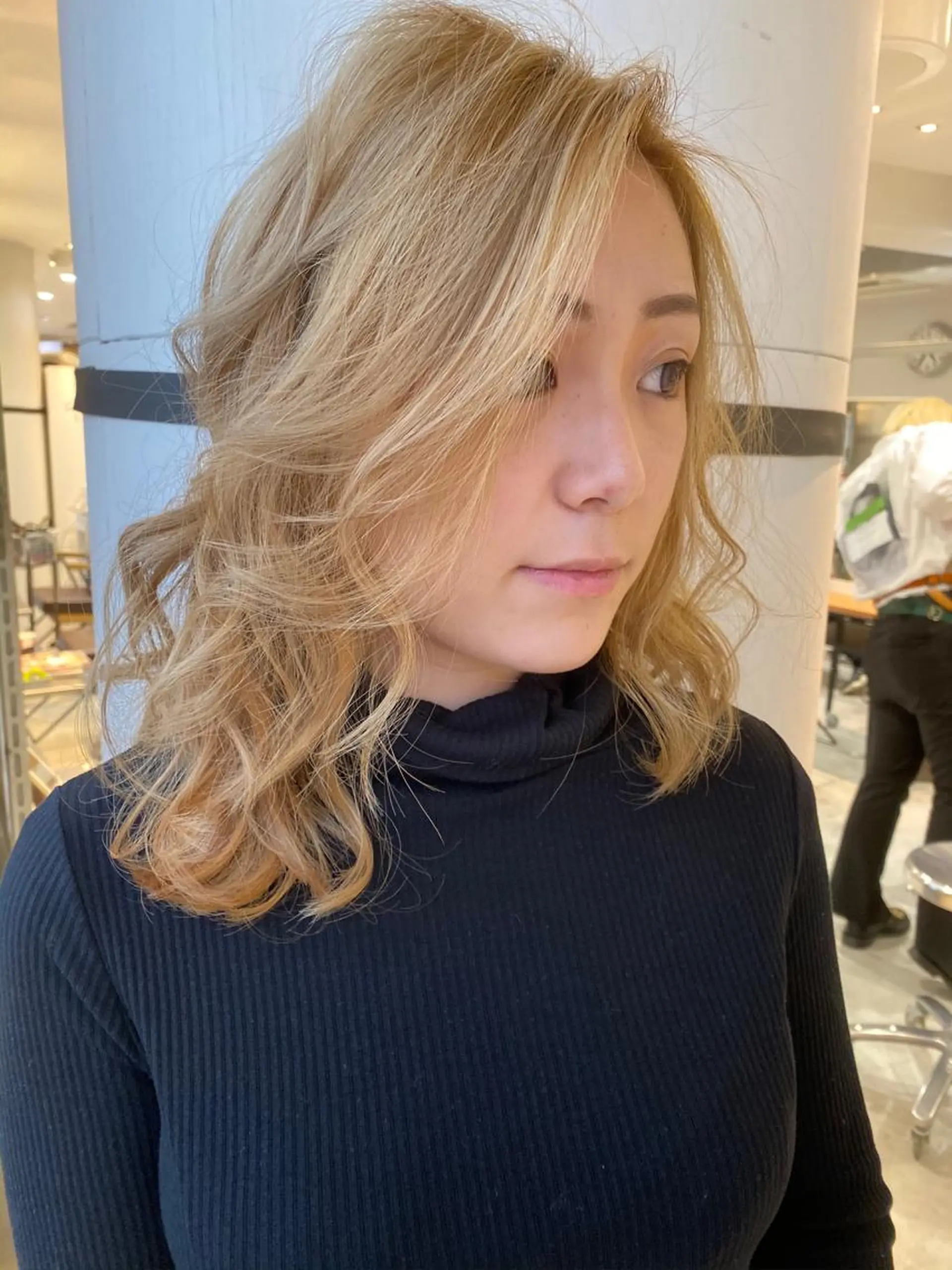 セミロング カラー welring hair salonのヘアスタイル