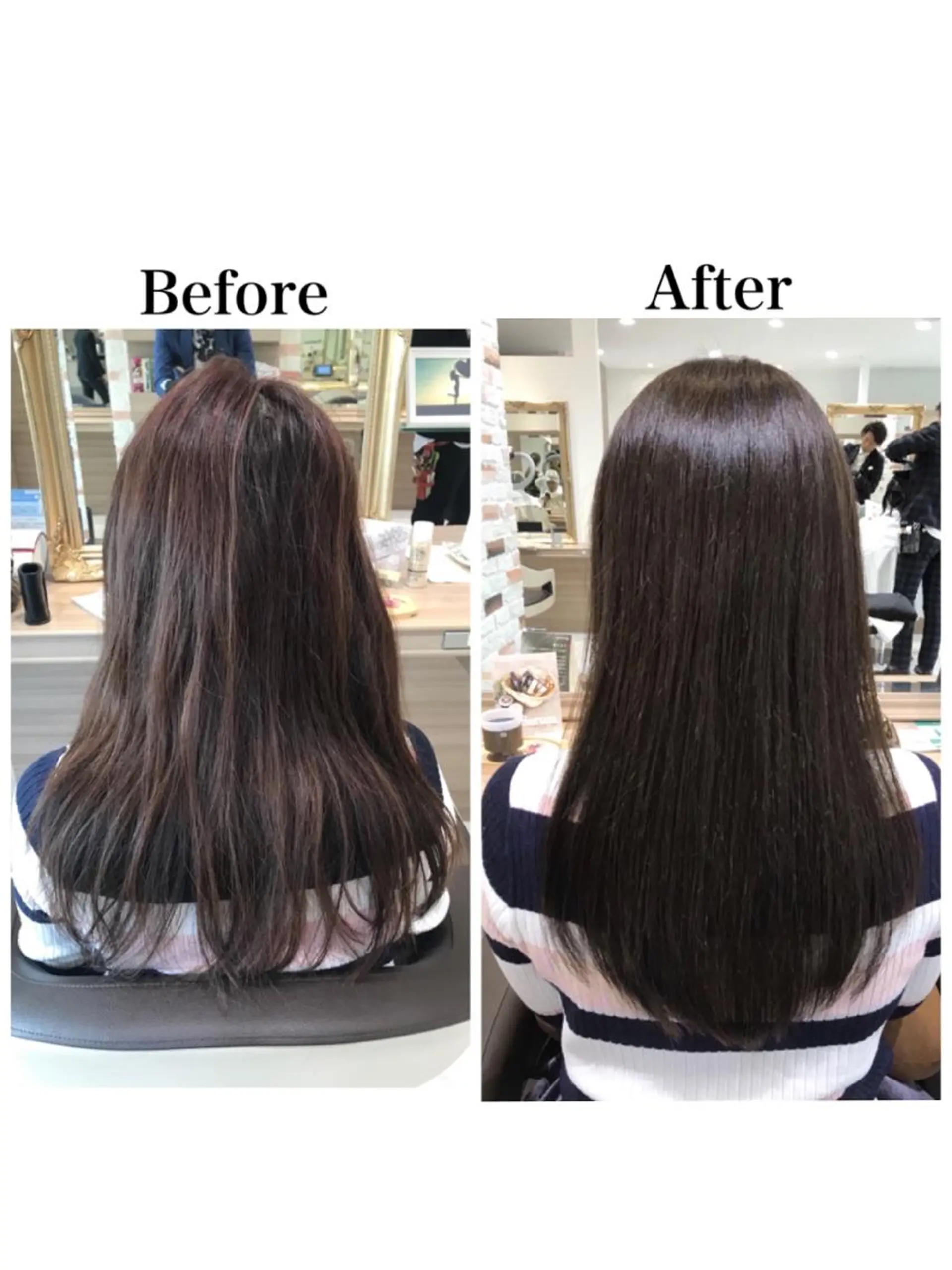 セミロング アッシュ カット ヘアカラー 新宿 木下拓哉のヘアスタイル