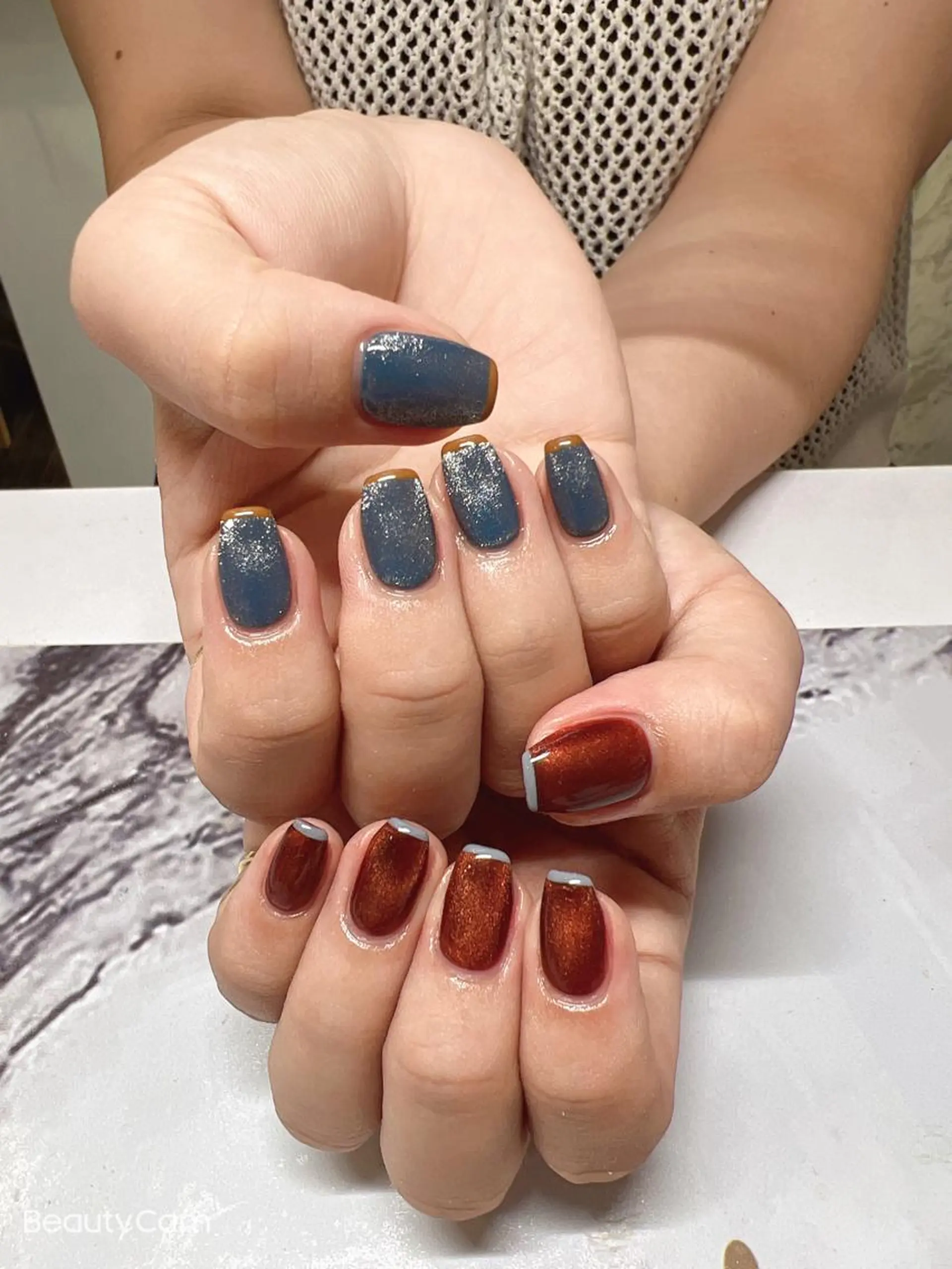 ネイル ガレンドウ 白澤 愛子のネイルデザイン