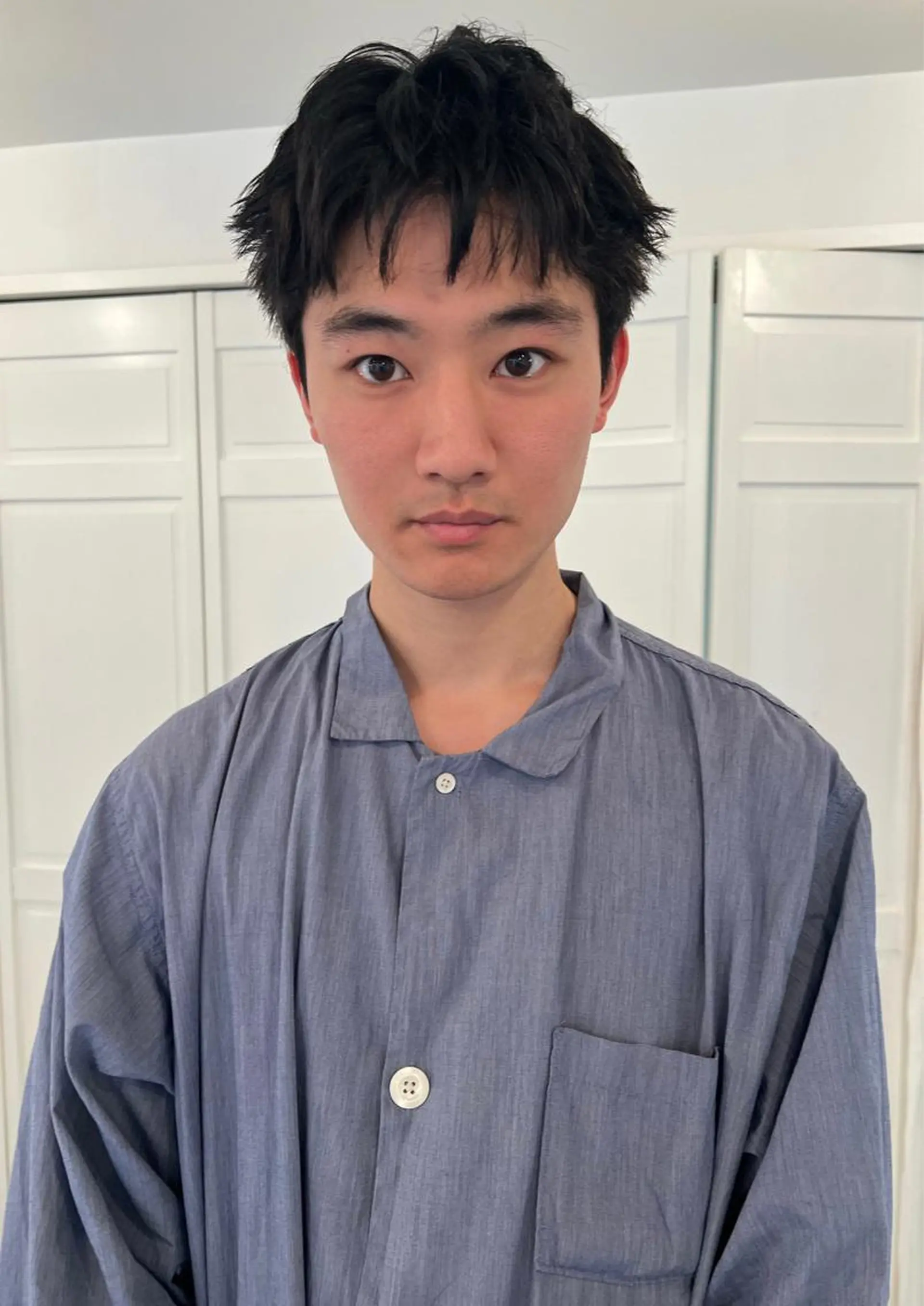 メンズ ブリーチカラー🎀 韓国風/寺門美優のヘアスタイル