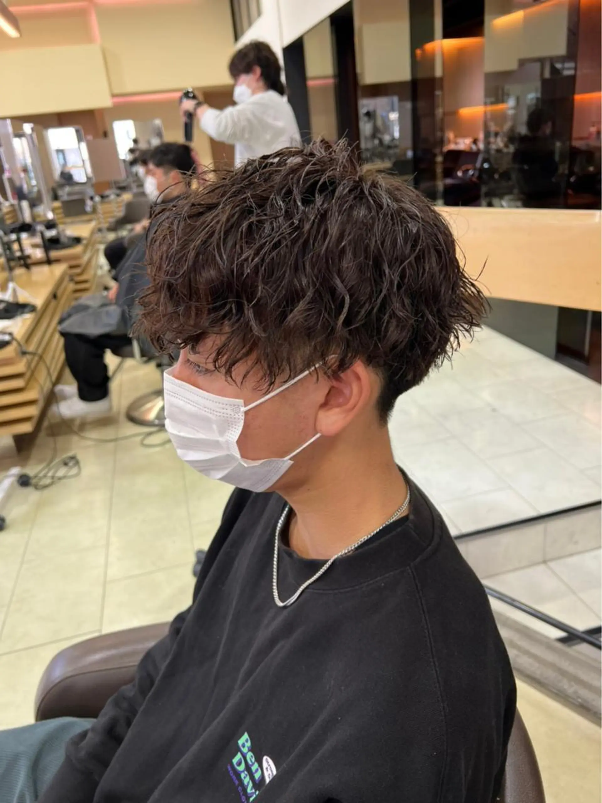 メンズ メンズカット松戸/韓 国/メンズパーマ航太のヘアスタイル