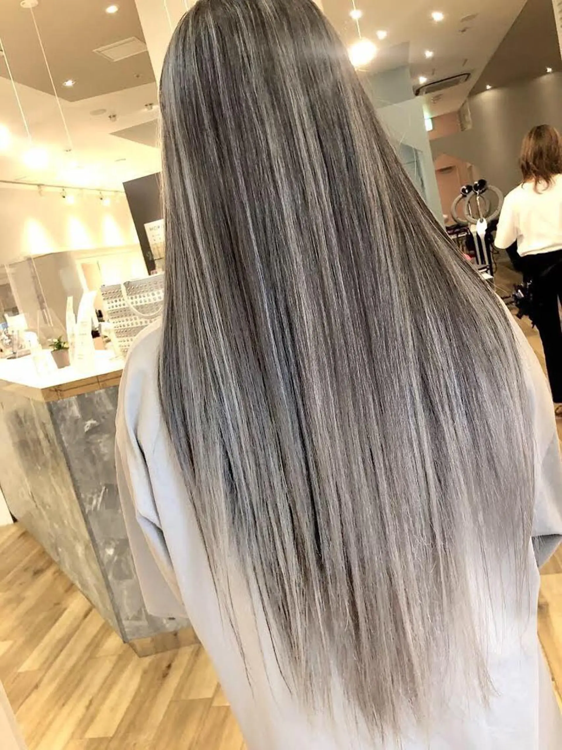 ロング カラー メンズサロン ANSWERのヘアスタイル