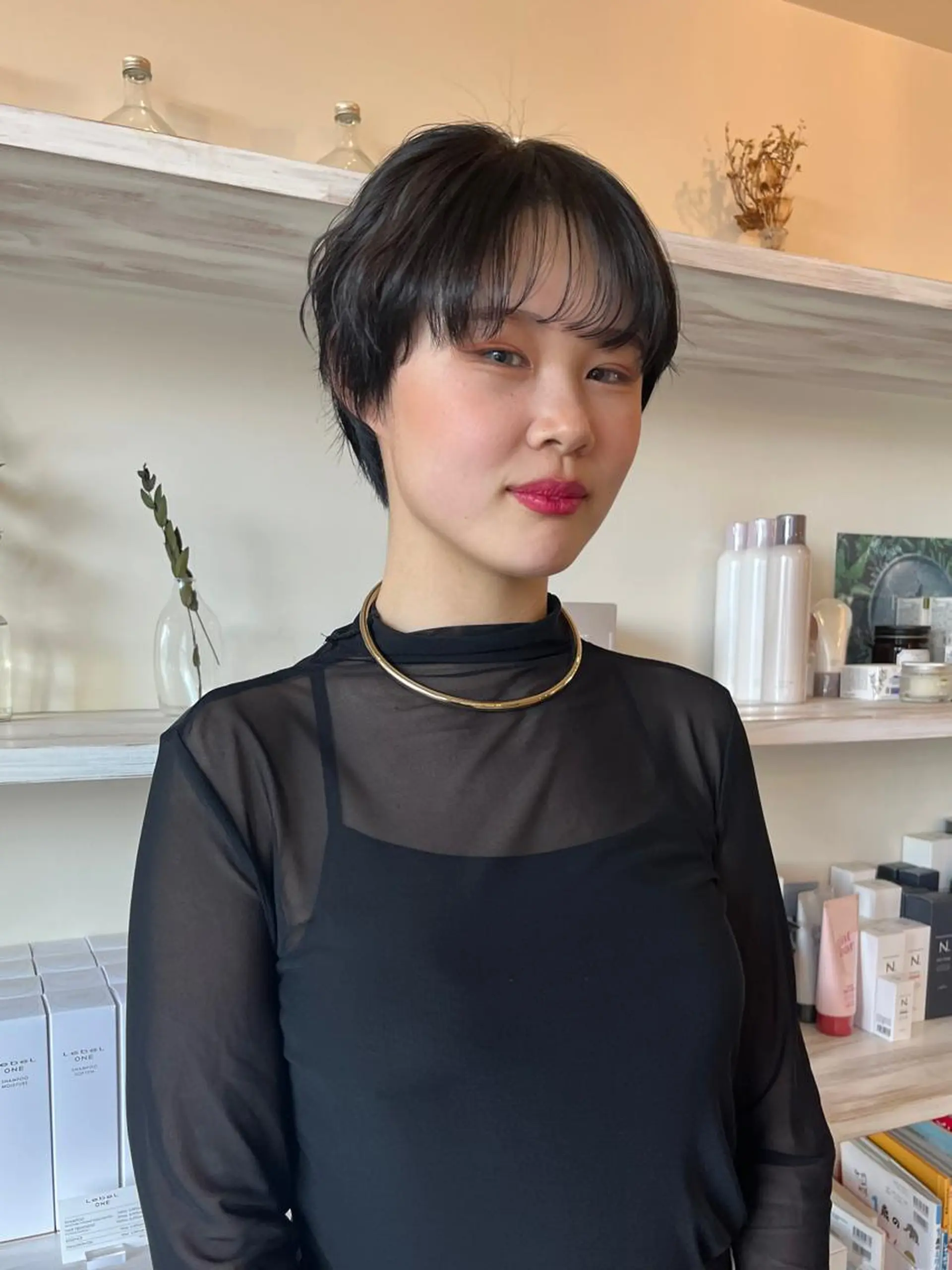 カラー Yurika🕯️ 透明感カラー/ボブのヘアスタイル