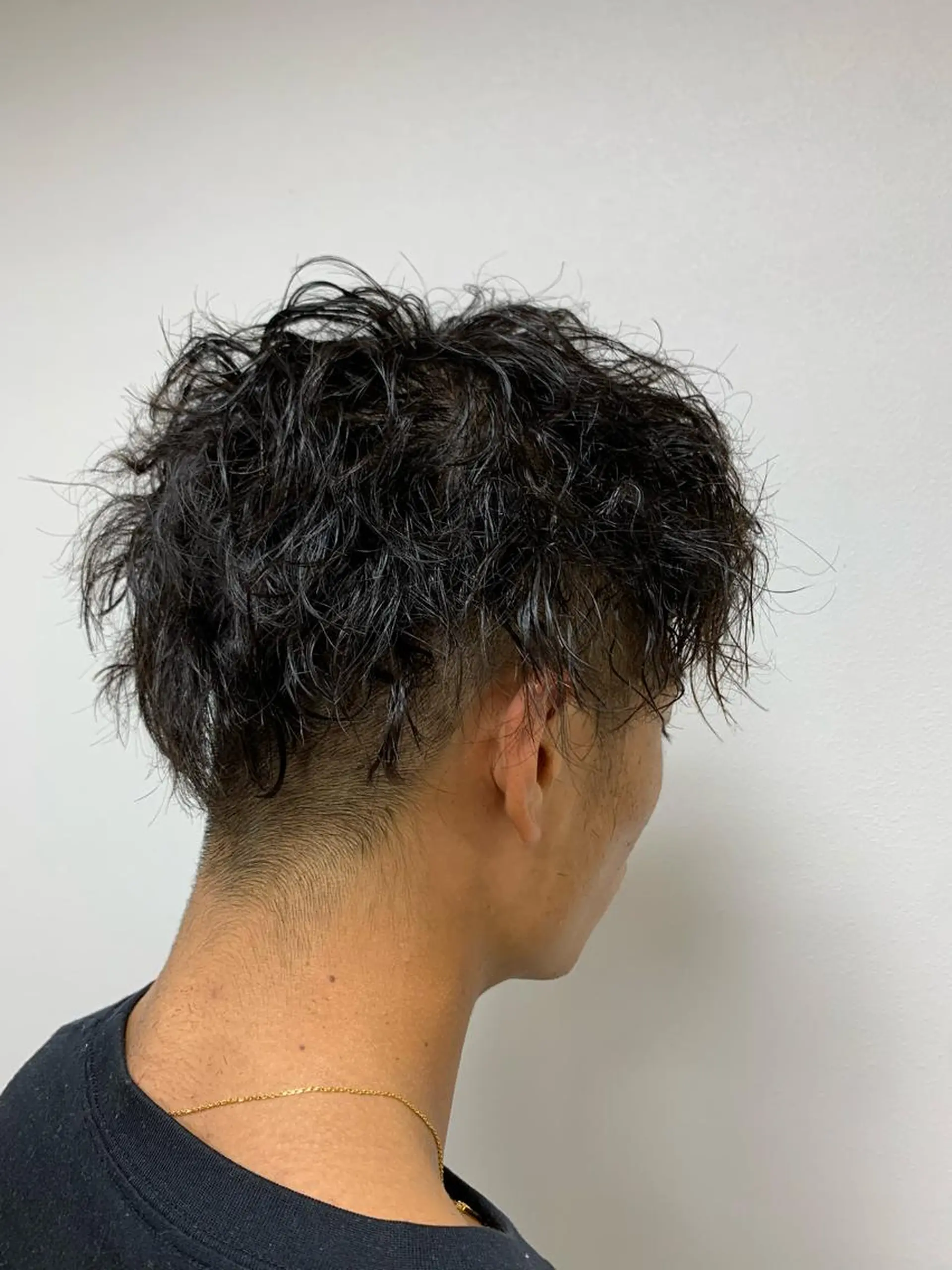 ショート メンズ メンズパーマ メンズツイストパーマ ツイストパーマ 奥野 理香子のヘアスタイル