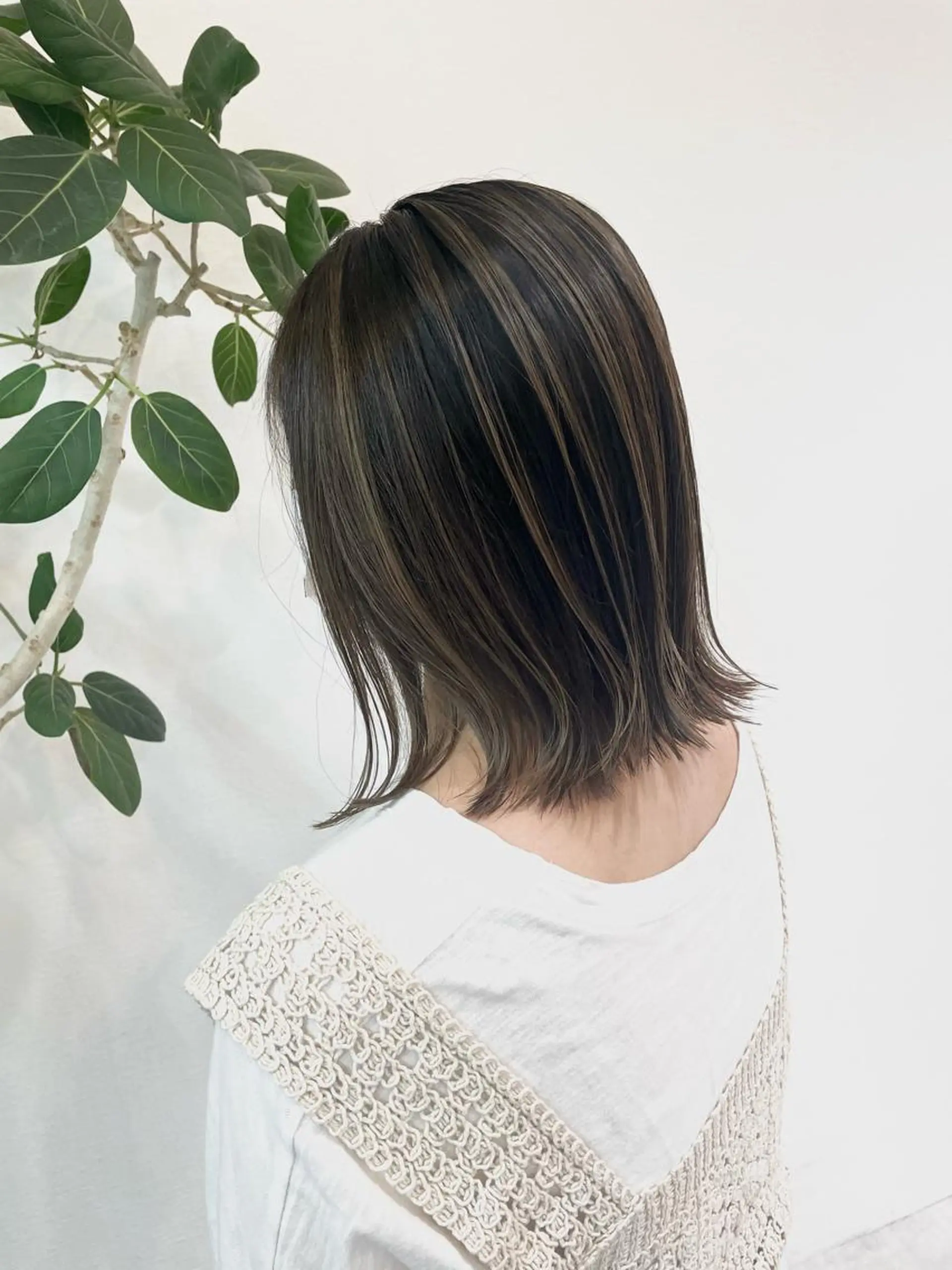 ミディアム レイヤーカット 田中大星 /ボブ 縮毛矯正のヘアスタイル