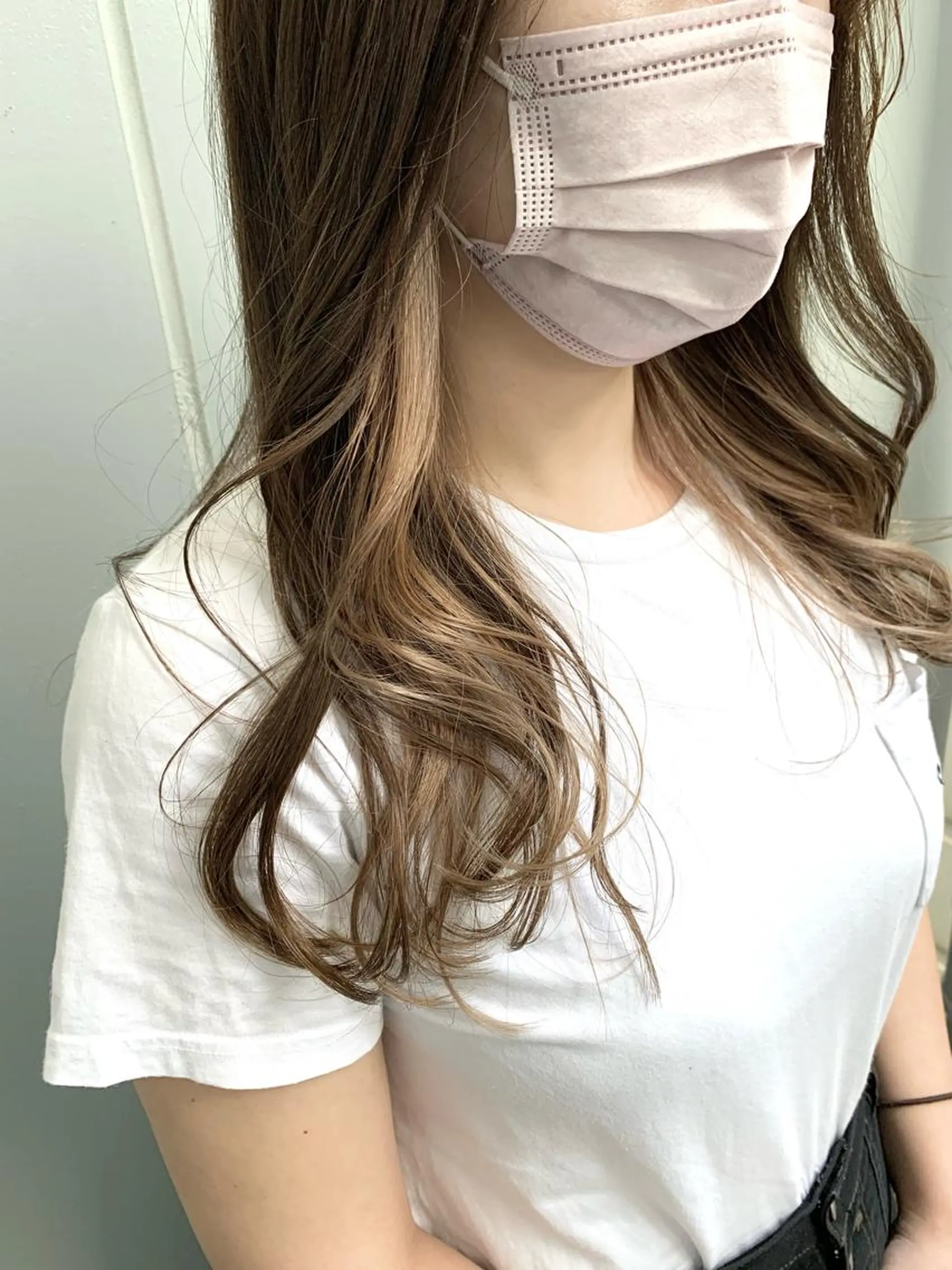 ロング カラー 明治神宮前 NANAMIのヘアスタイル