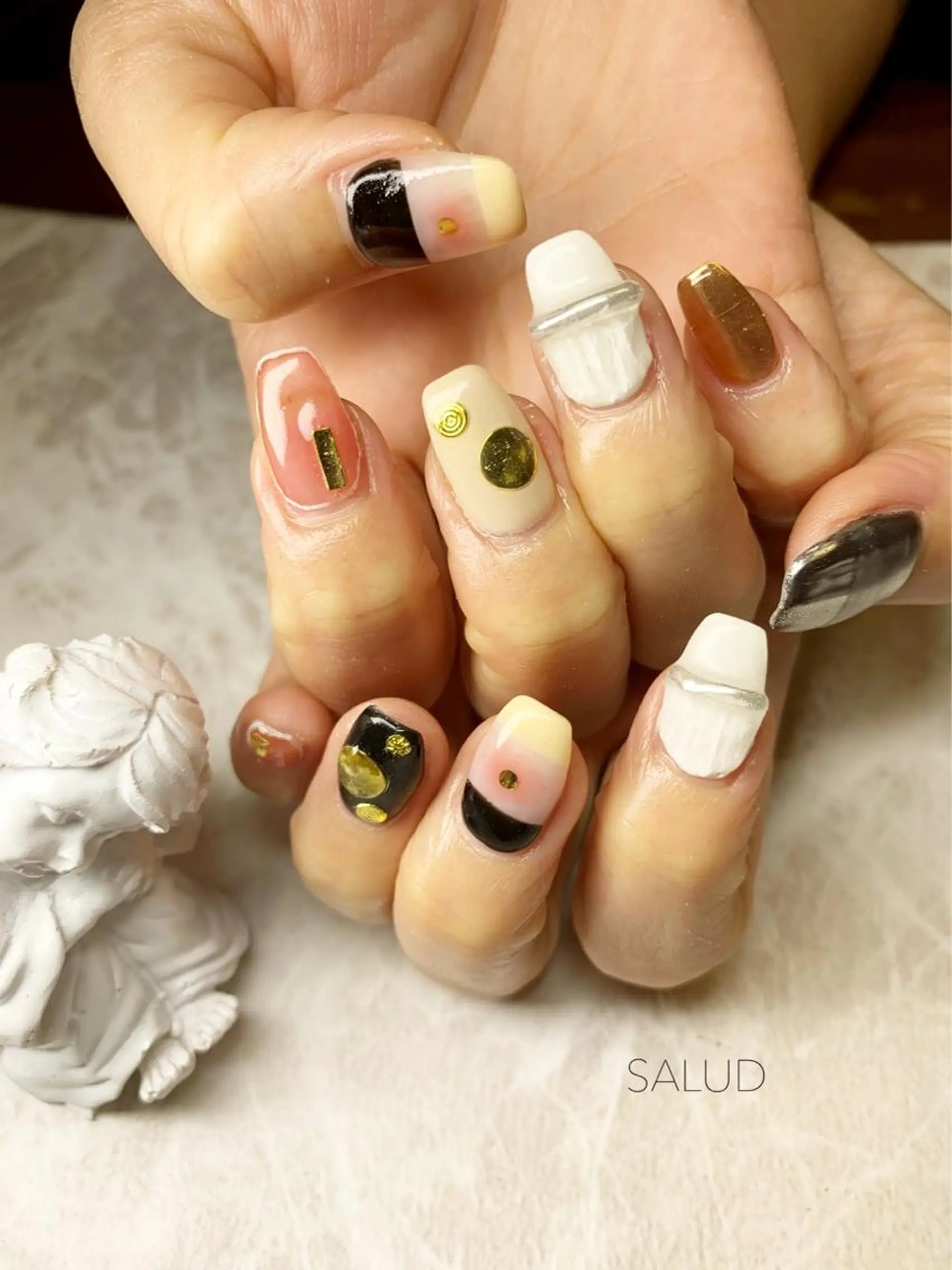ネイル ハンドネイル Nail Salon SALUDのネイルデザイン