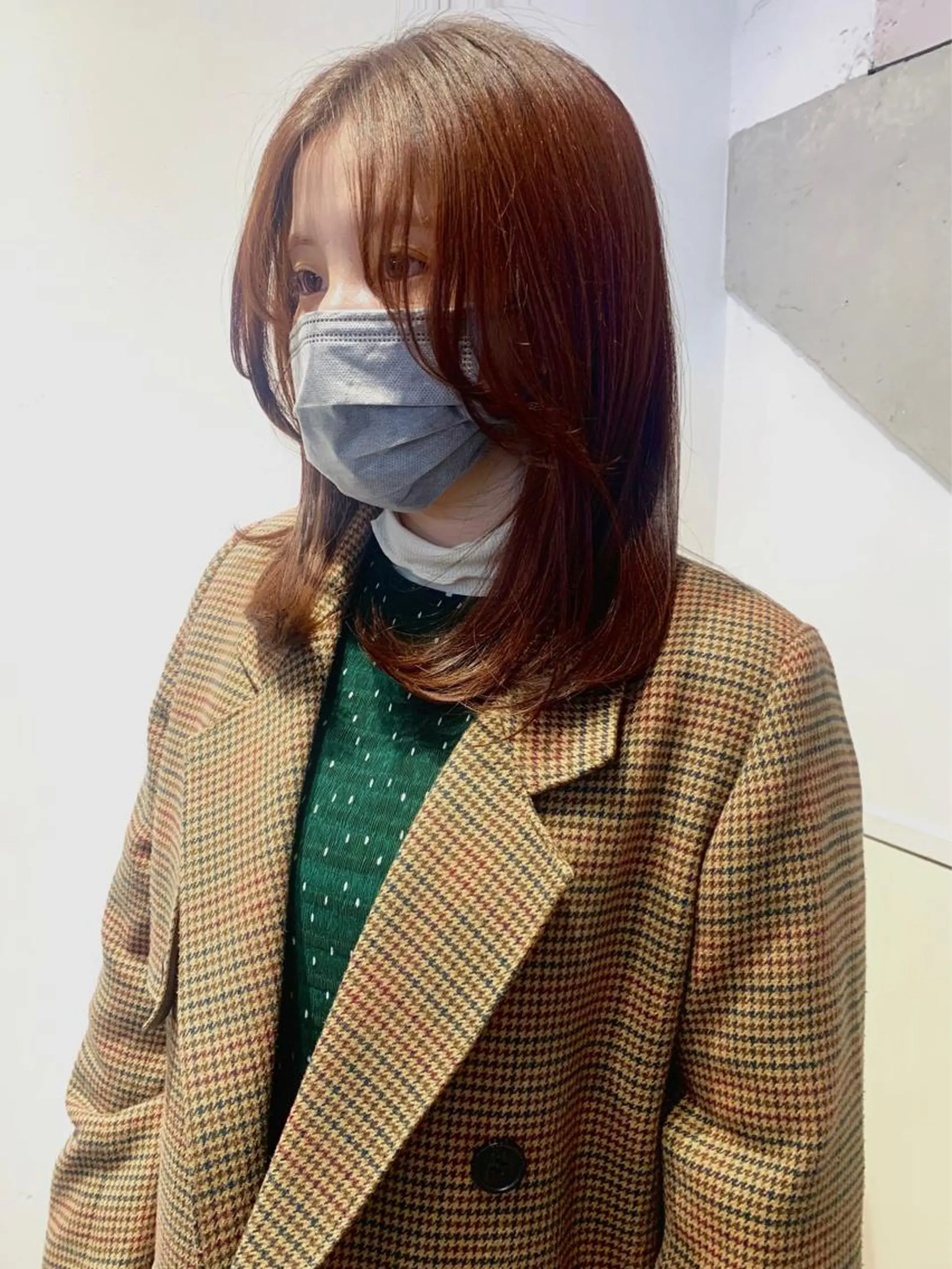 ミディアム カラー レイヤーカット カット ヘアカラー トリートメント Kureha/ネイル トレンドヘアのマツエク・マツパデザイン