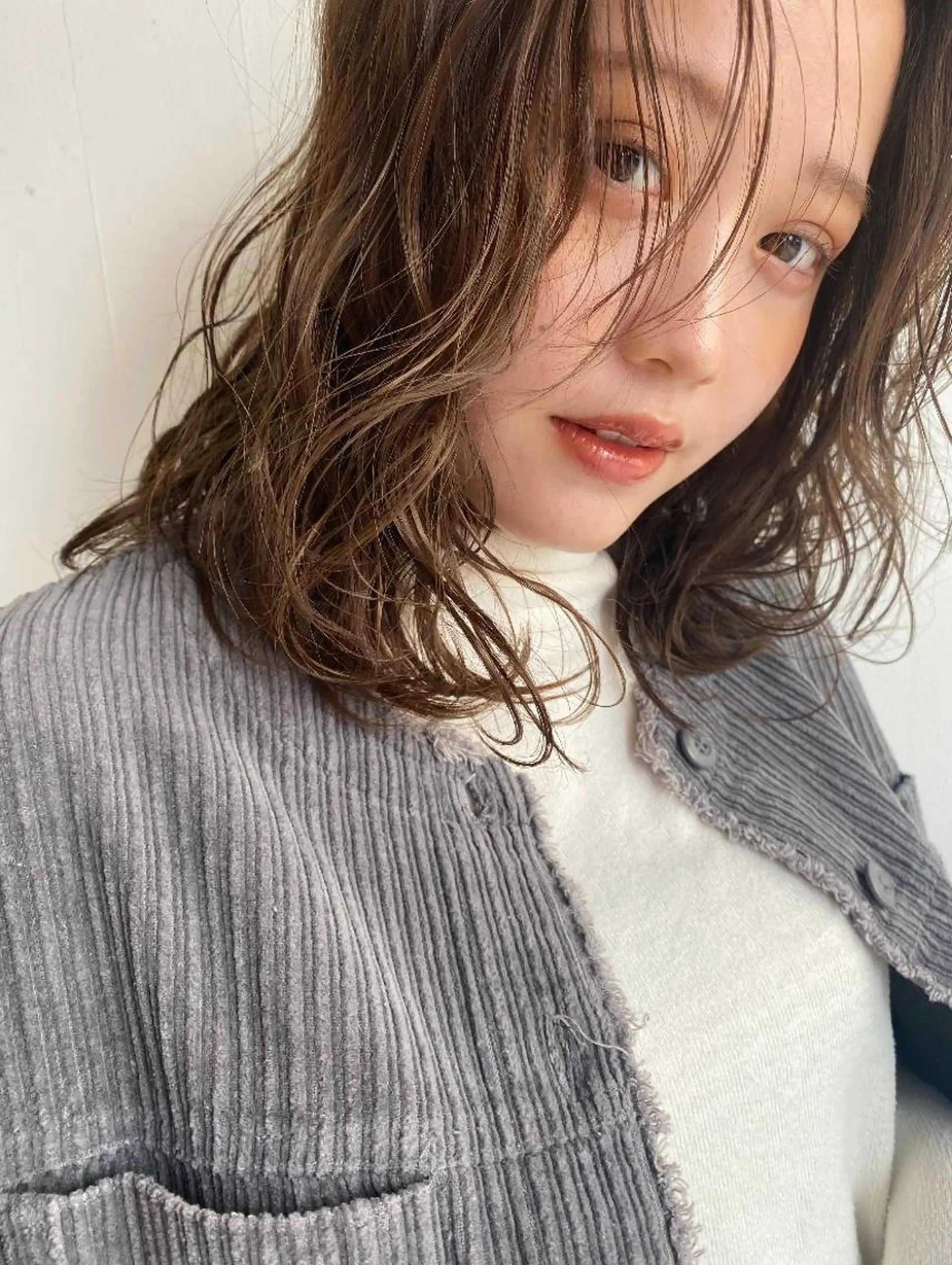 ミディアム 🍃透明感スタイル ｙｕ-ｋａ🍃のヘアスタイル