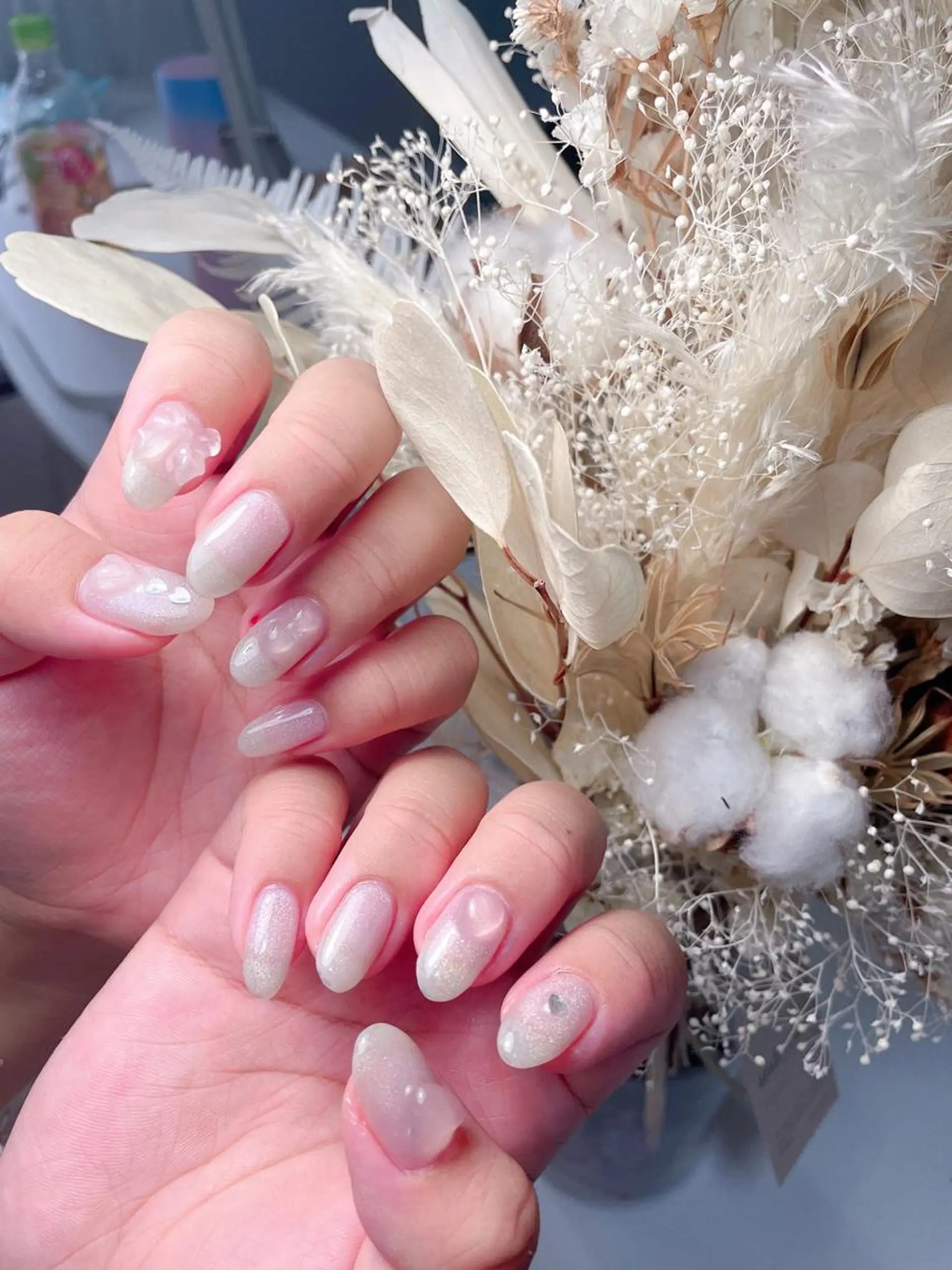 ネイル ハンドネイル M🌷nail 長さだし専門店のネイルデザイン