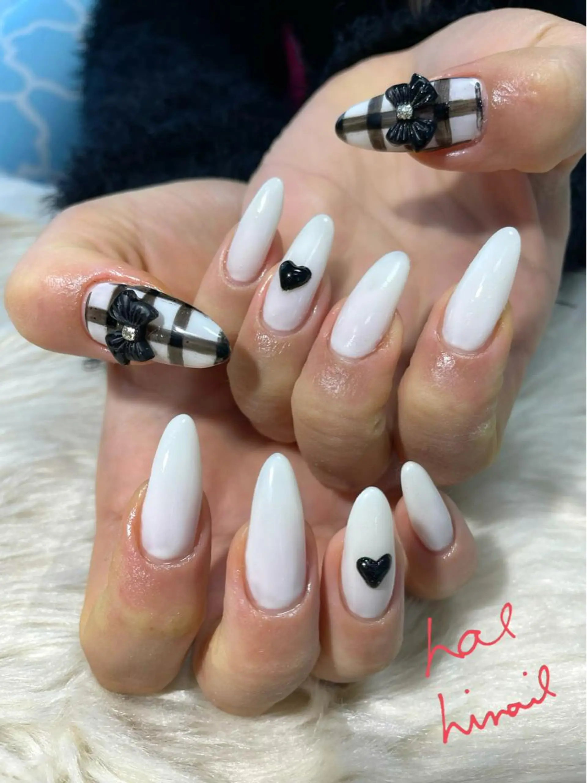 ネイル ハート はるひな ねいるのネイルデザイン