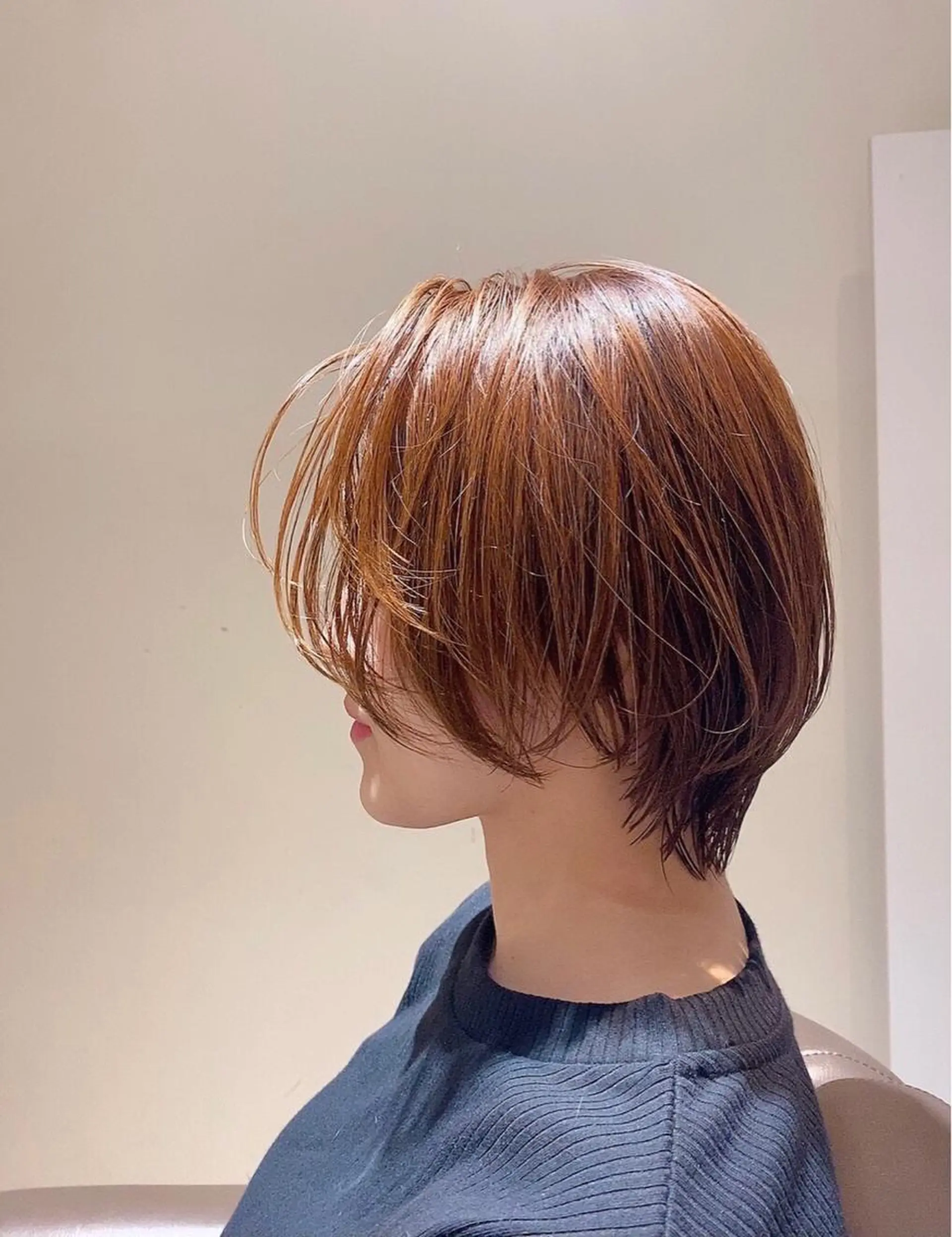 ショート カット ヘアカラー トリートメント 菊池 幹のヘアスタイル