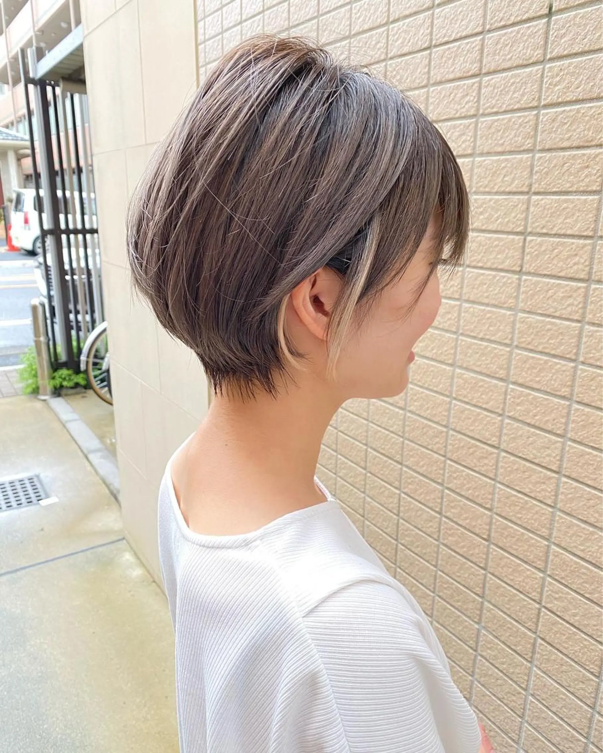 ショート カラー ショート、ボブ シマダマサトのヘアスタイル