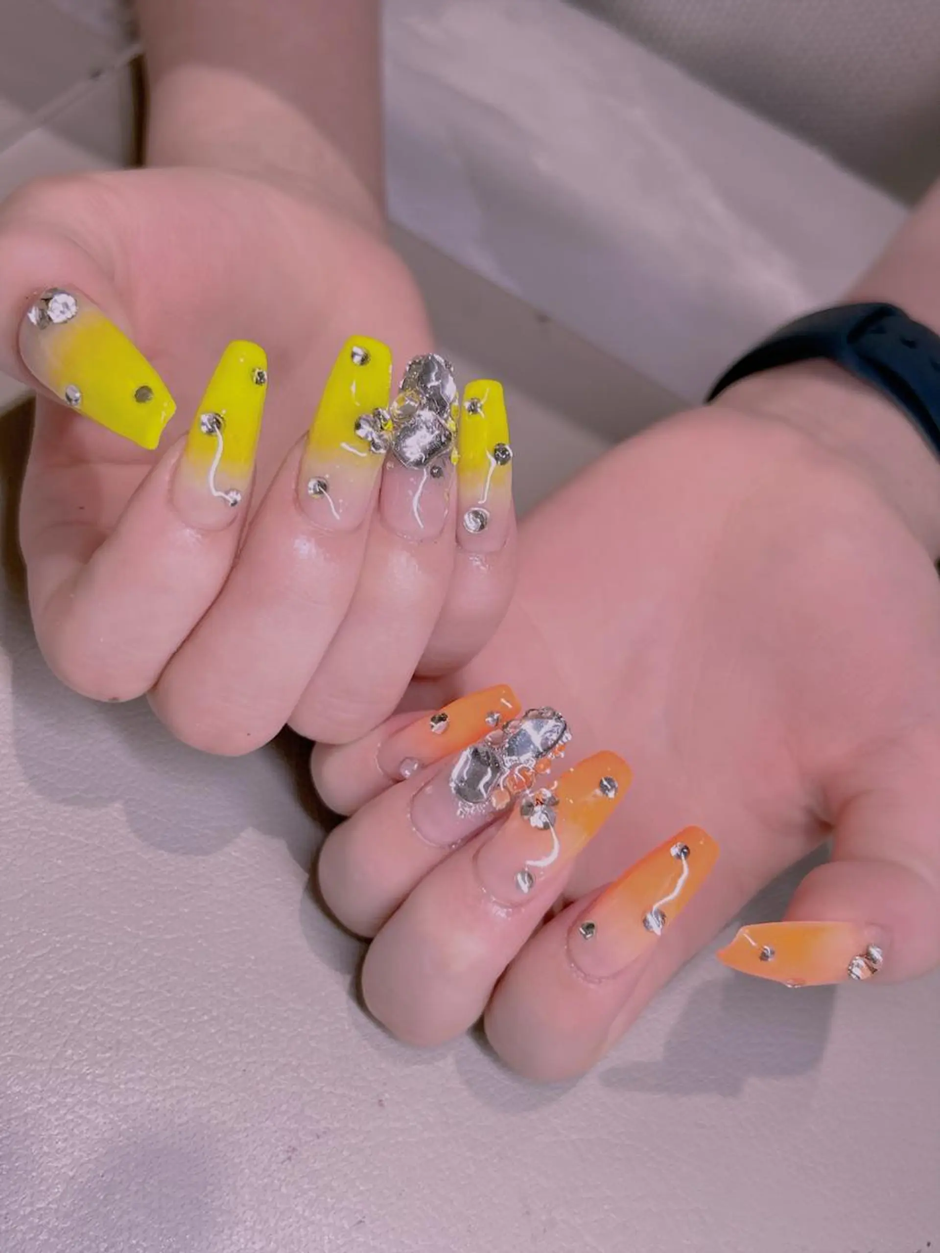 ネイル 長さだし専門店 M2　rikaのネイルデザイン